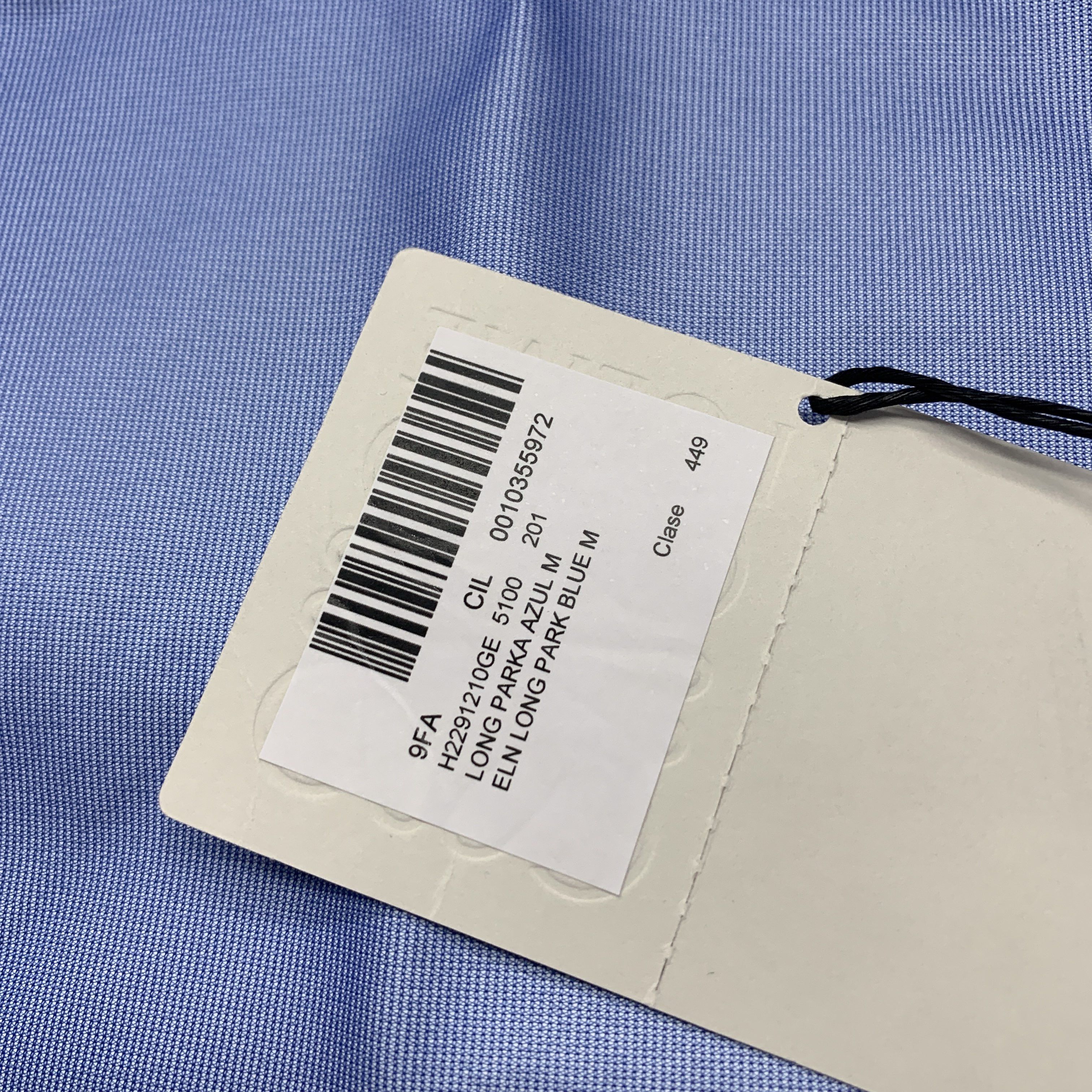 Loewe LOEWE Hooded Parka Blue M Size US M / EU 48-50 / 2 - 4 Thumbnail