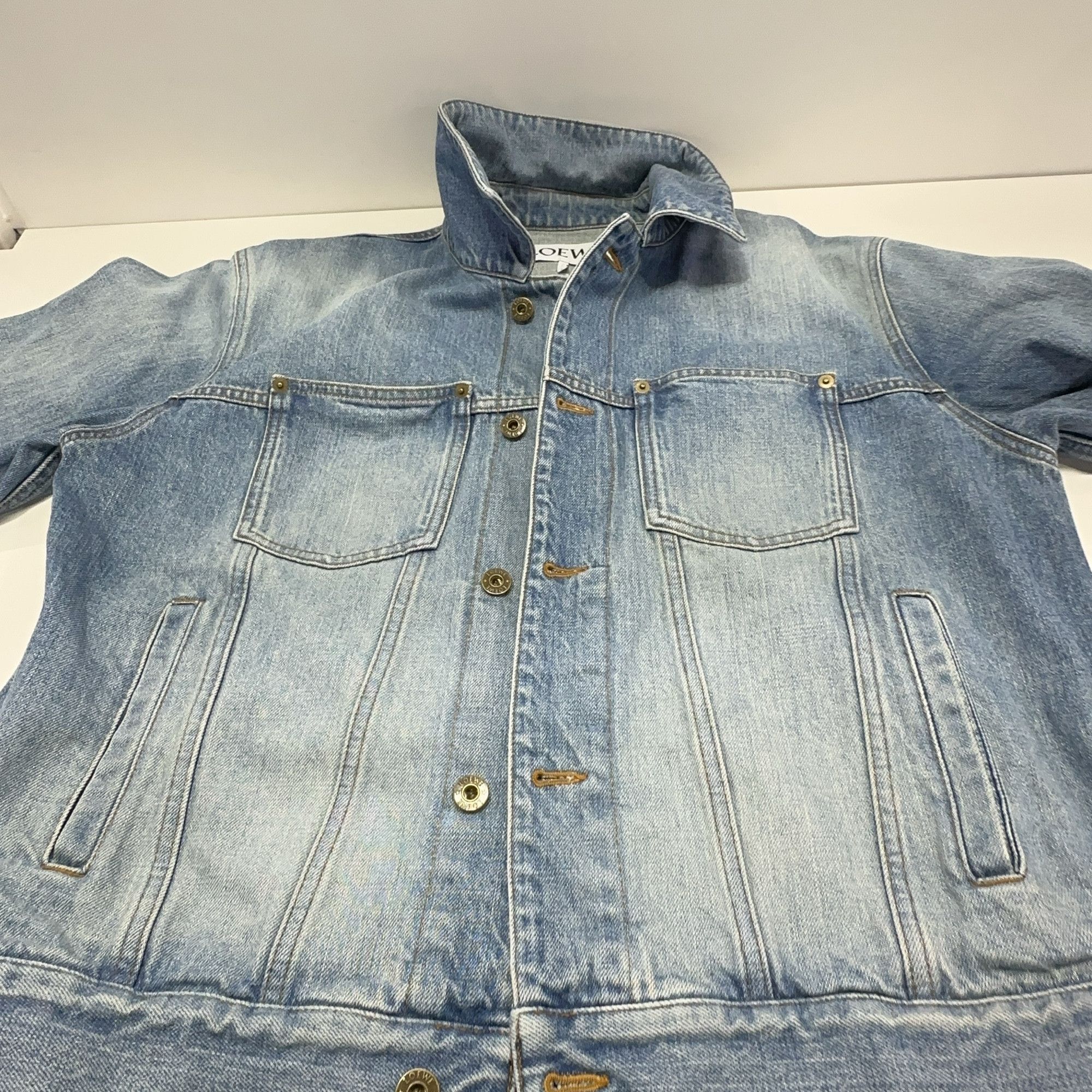 Loewe LOEWE Denim Jacket Size 48 Size US M / EU 48-50 / 2 - 7 Thumbnail