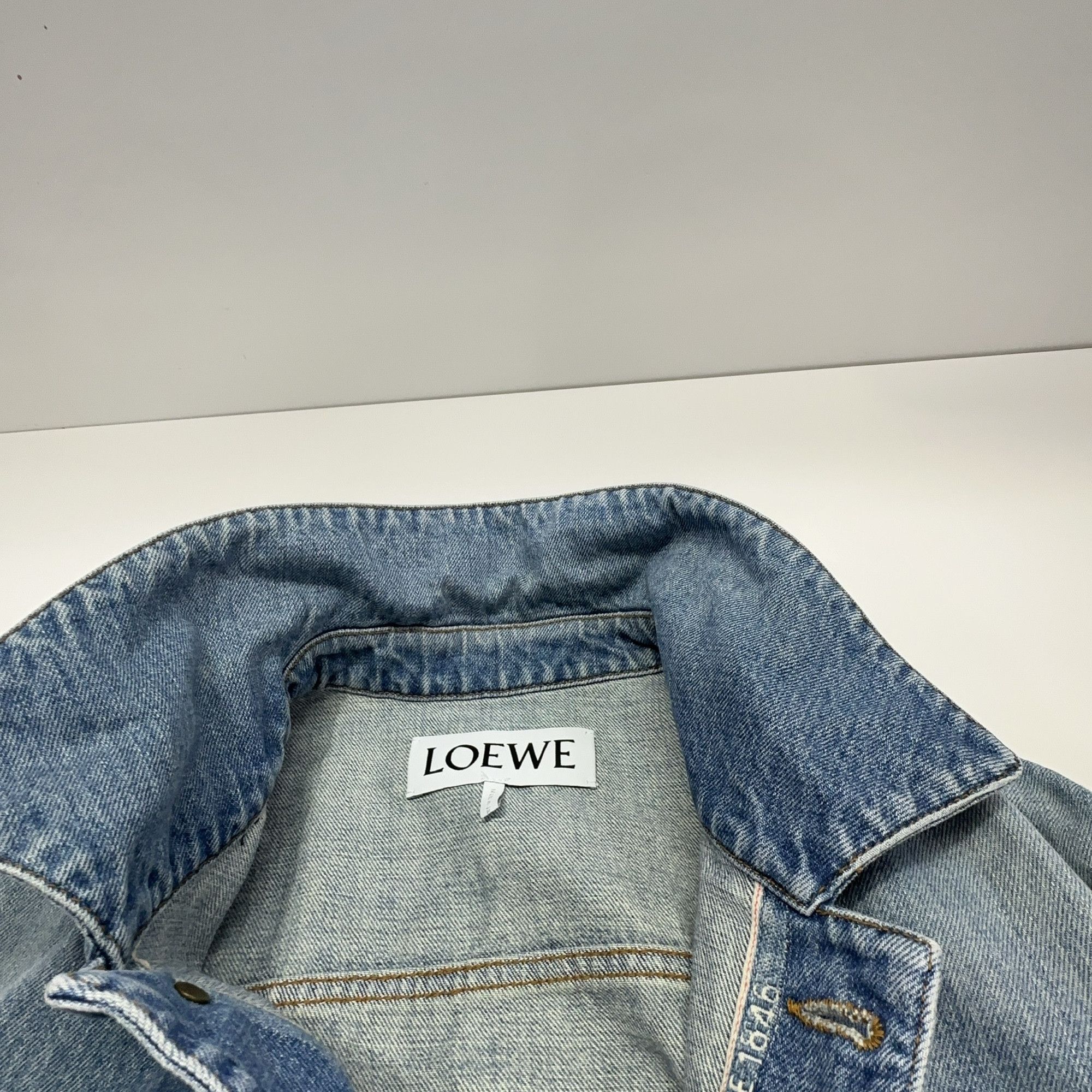 Loewe LOEWE Denim Jacket Size 48 Size US M / EU 48-50 / 2 - 6 Thumbnail