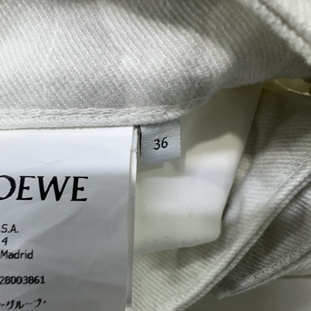 Loewe LOEWE Feather Print Jeans Size 36 Size 25" / US 0 / IT 36 - 4 Thumbnail