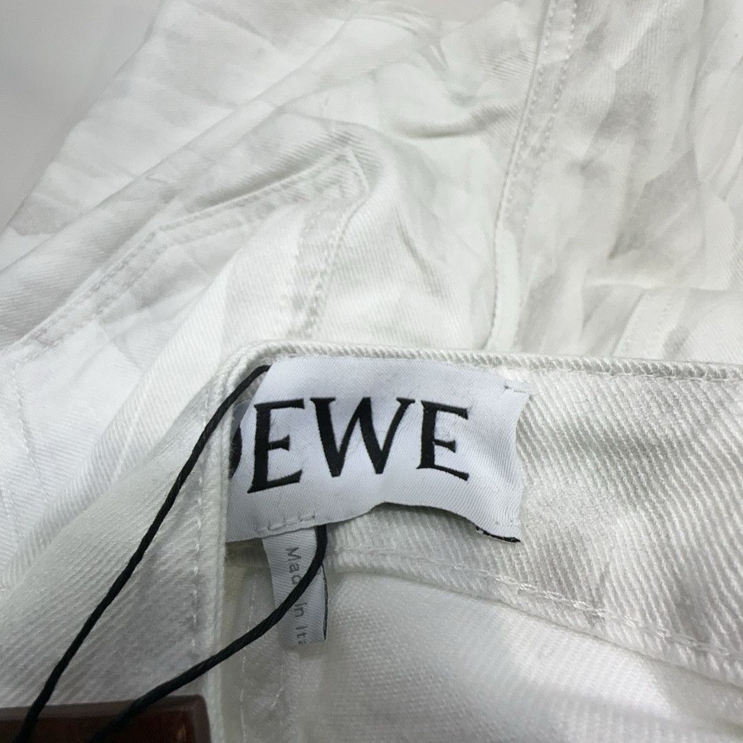 Loewe LOEWE Feather Print Jeans Size 36 Size 25" / US 0 / IT 36 - 6 Thumbnail
