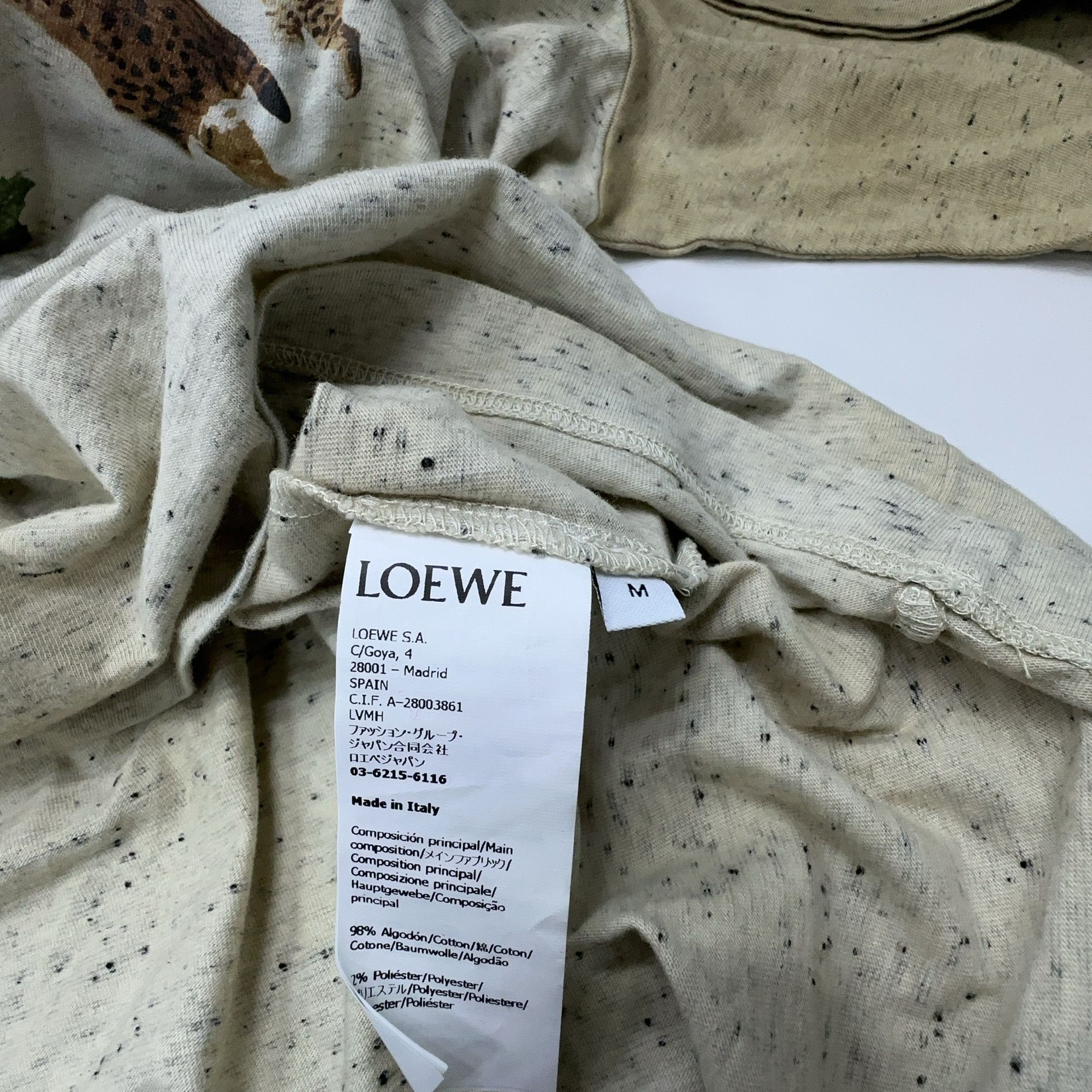 Loewe Loewe Wandering Valleys Graphic T-Shirt Size M Size US M / EU 48-50 / 2 - 2 Thumbnail