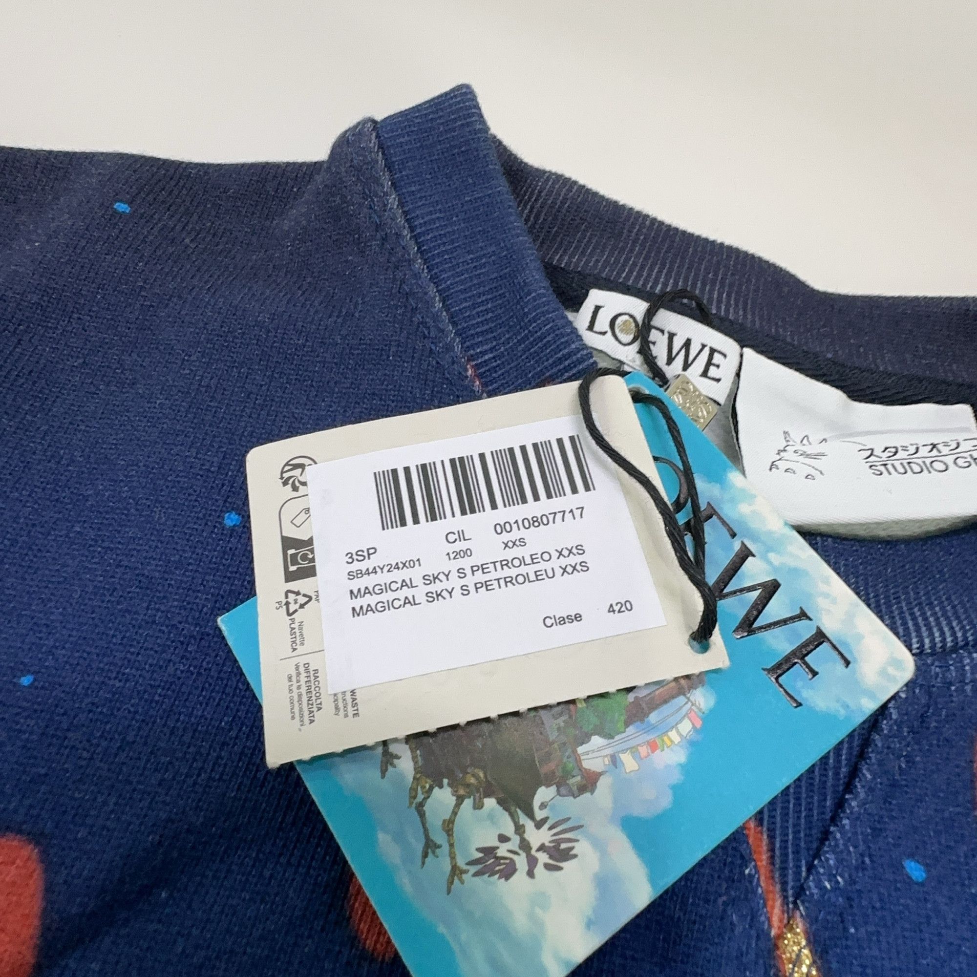 Loewe Loewe x Howl's Moving Castle Graphic Sweatshirt Size XXS Size US XXS / EU 40 - 4 Thumbnail