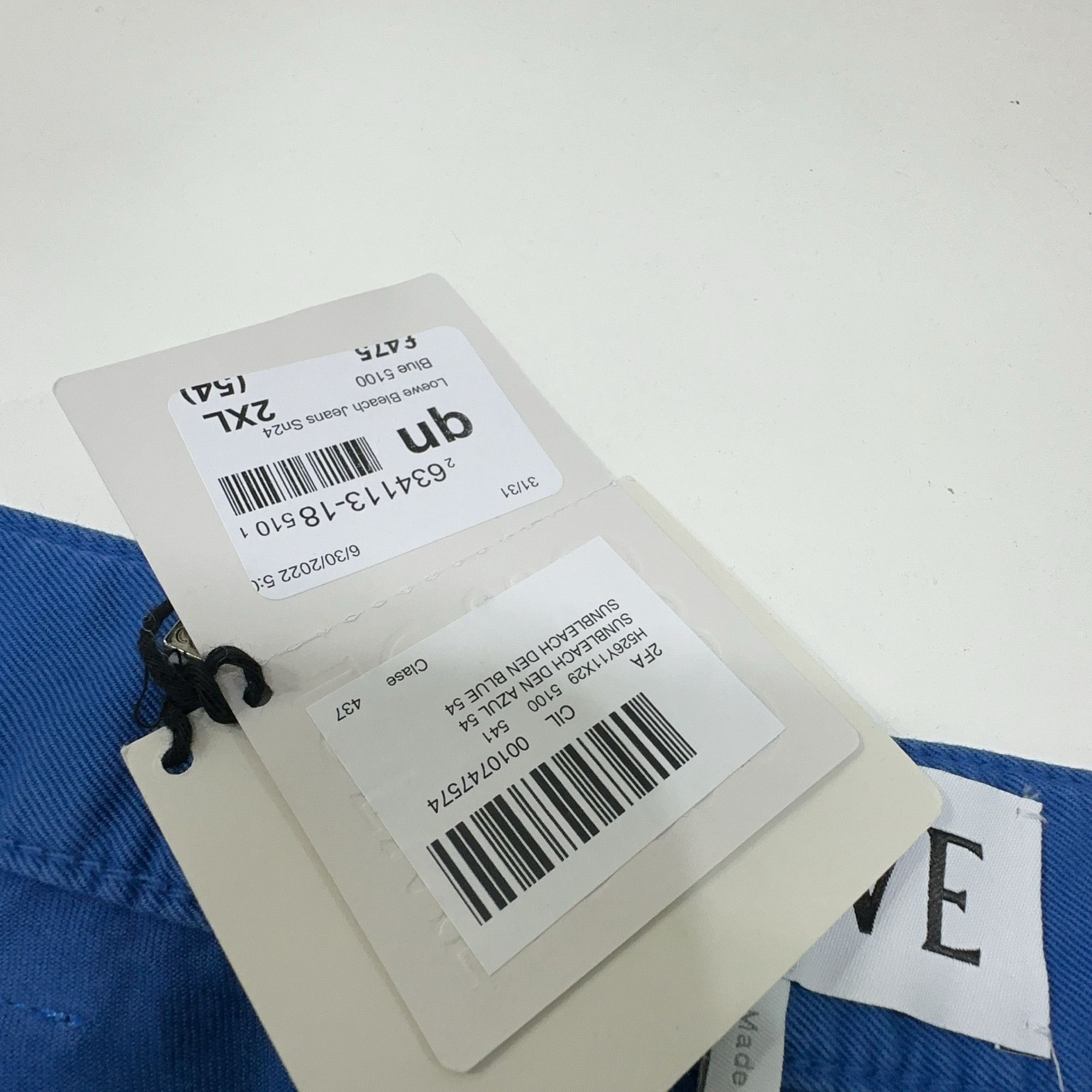 Loewe Loewe Bleach Denim Jeans Size 54 Size US 38 / EU 54 - 5 Thumbnail