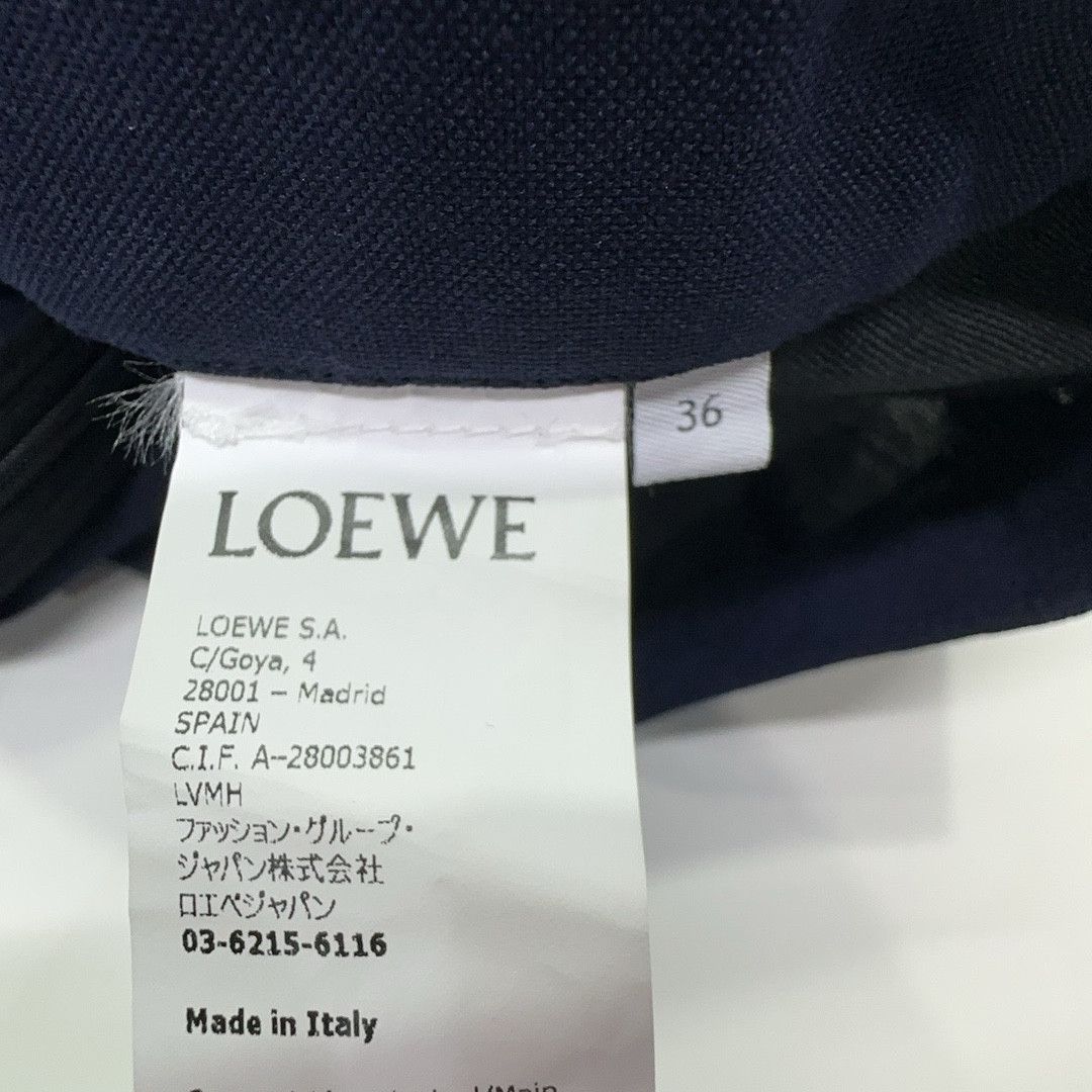 Loewe Loewe Pleated Two-Tone Midi Skirt Size 36 Size 25" / US 0 / IT 36 - 4 Thumbnail