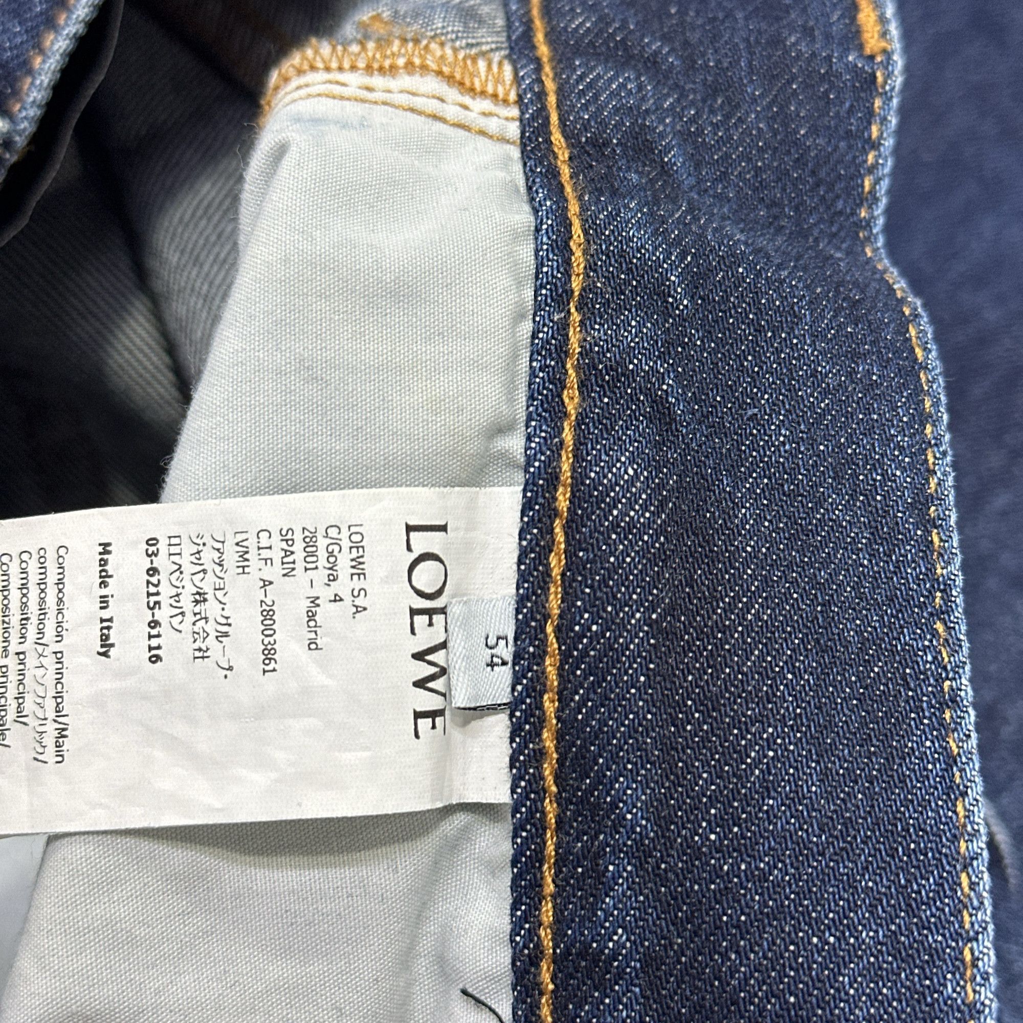 Loewe Loewe Washed Denim Jeans Size 54 Size US 38 / EU 54 - 5 Thumbnail