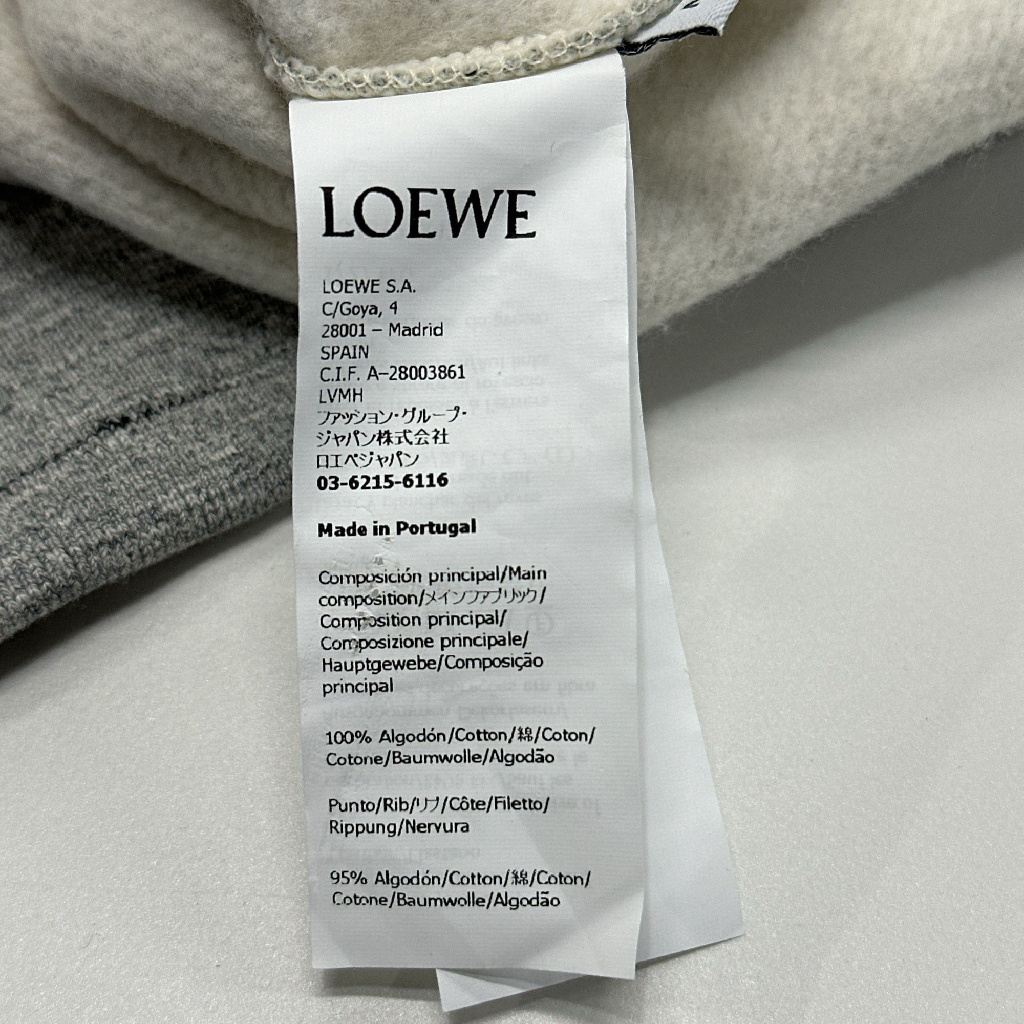 Loewe Loewe Logo Hoodie Size M Size M / US 6-8 / IT 42-44 - 5 Thumbnail
