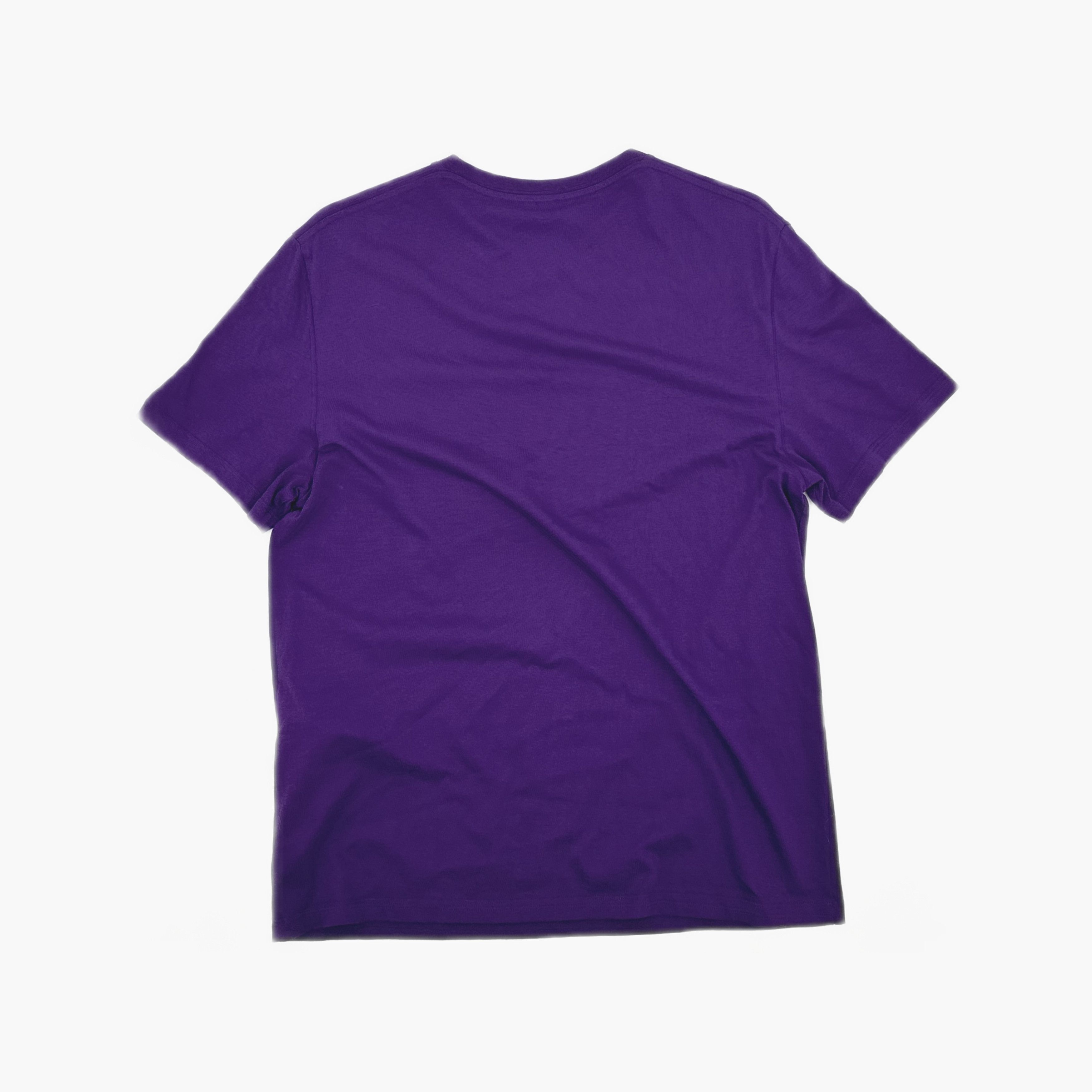 Loewe Loewe Embroidered Logo T-Shirt Purple Size M Size US M / EU 48-50 / 2 - 2 Thumbnail