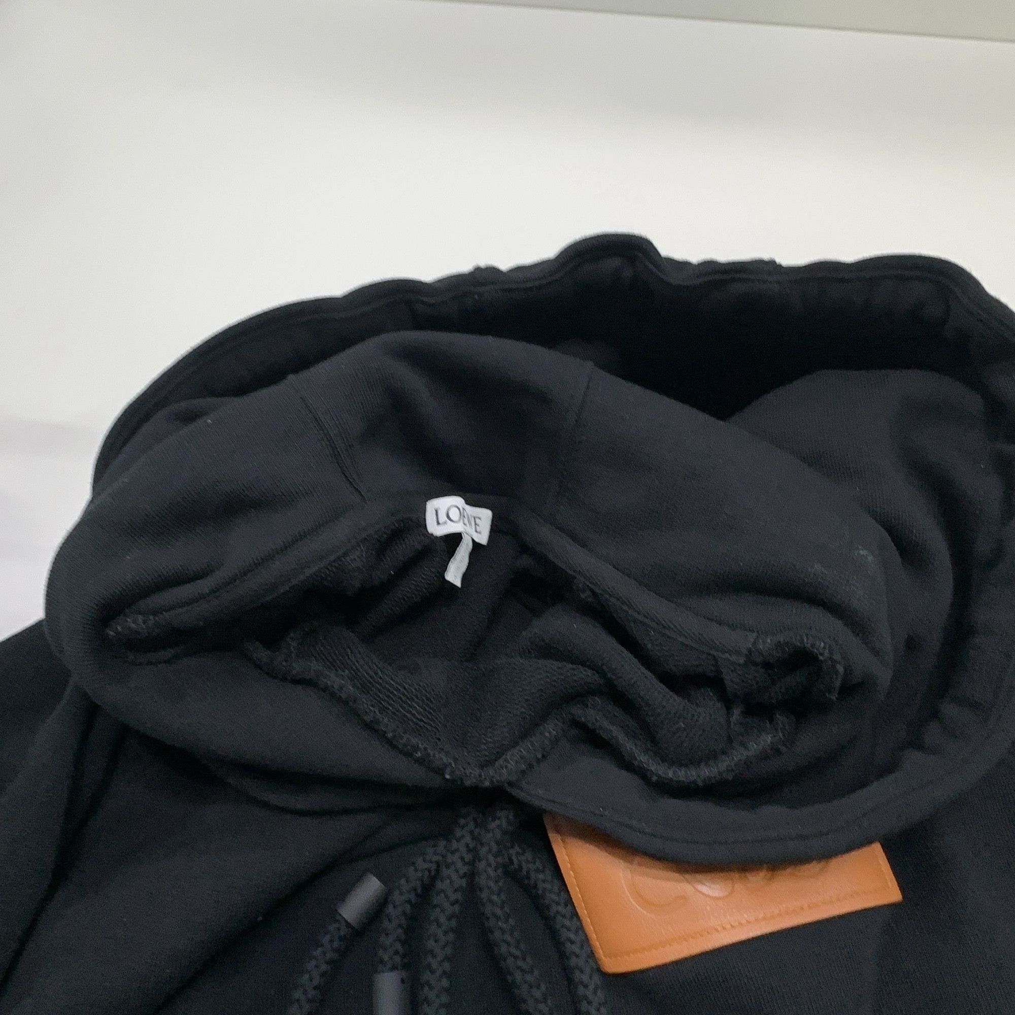 Loewe Loewe Embossed Leather Patch Hoodie Size S Size S / US 4 / IT 40 - 7 Thumbnail