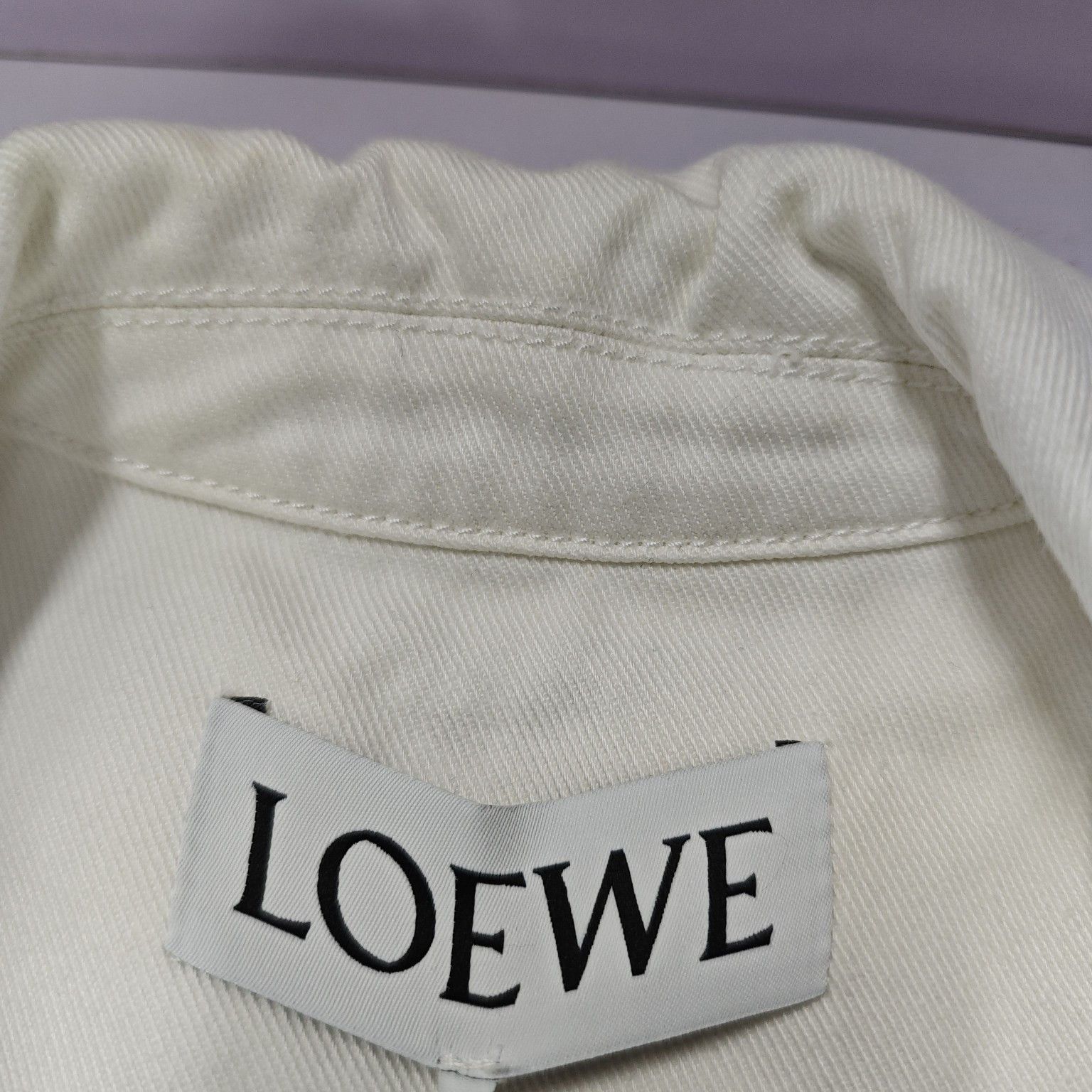 Loewe LOEWE Leather Pocket Button Up Shirt Size 34 Size XS / US 0-2 / IT 36-38 - 3 Thumbnail