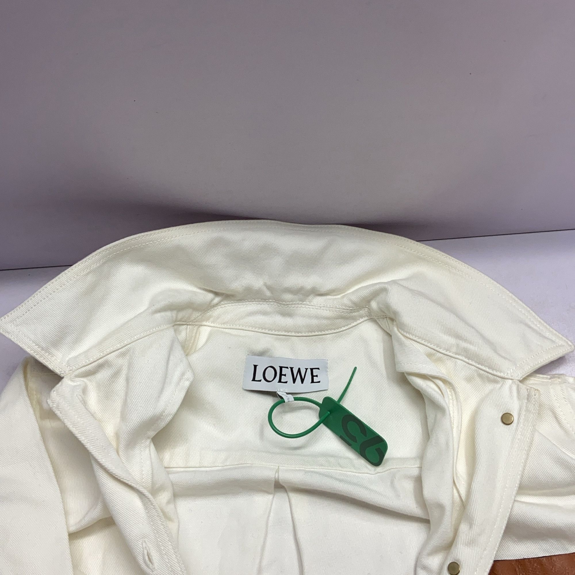 Loewe LOEWE Leather Pocket Button Up Shirt Size 34 Size XS / US 0-2 / IT 36-38 - 10 Thumbnail