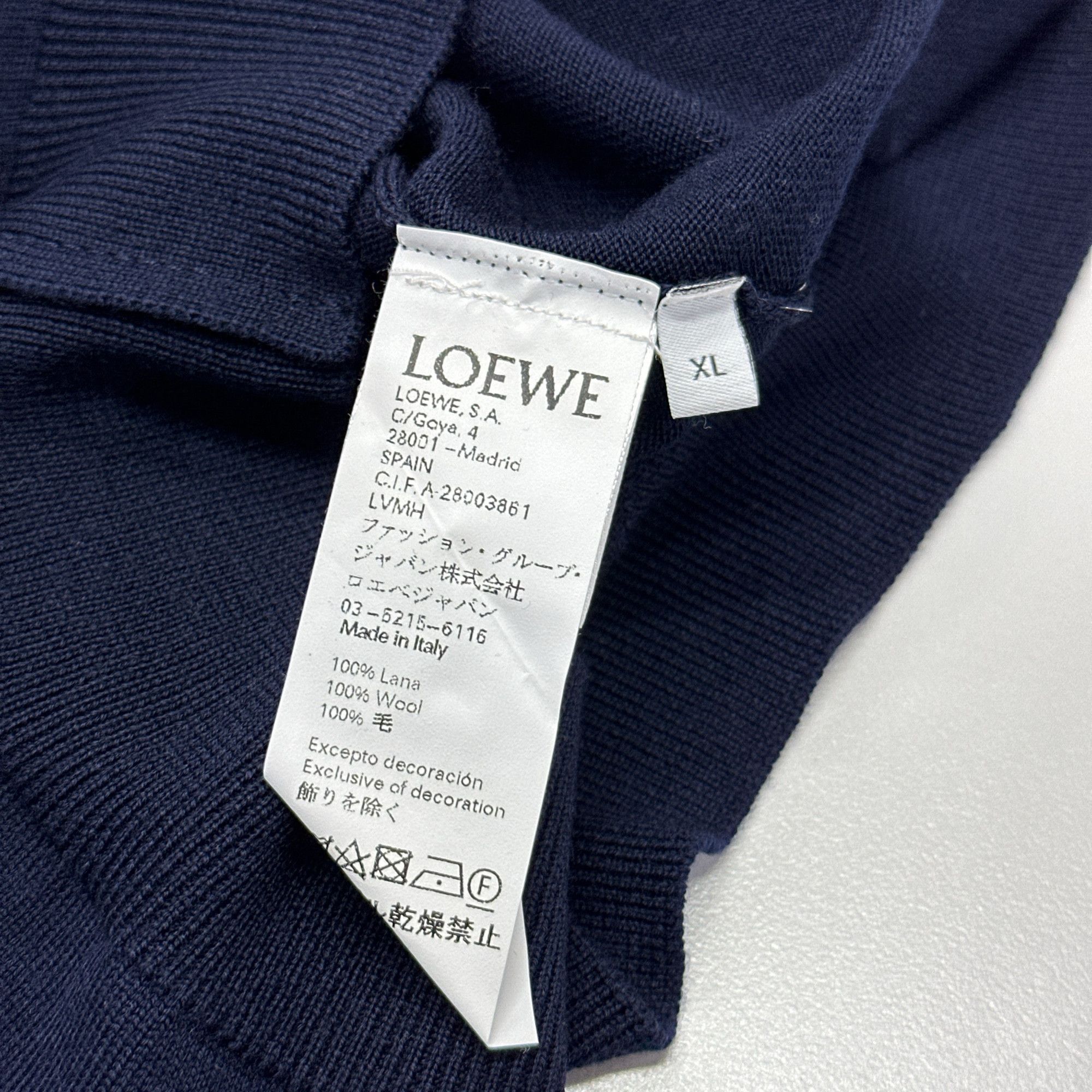Loewe Loewe Logo Crewneck Sweater Size XL Size US XL / EU 56 / 4 - 5 Thumbnail