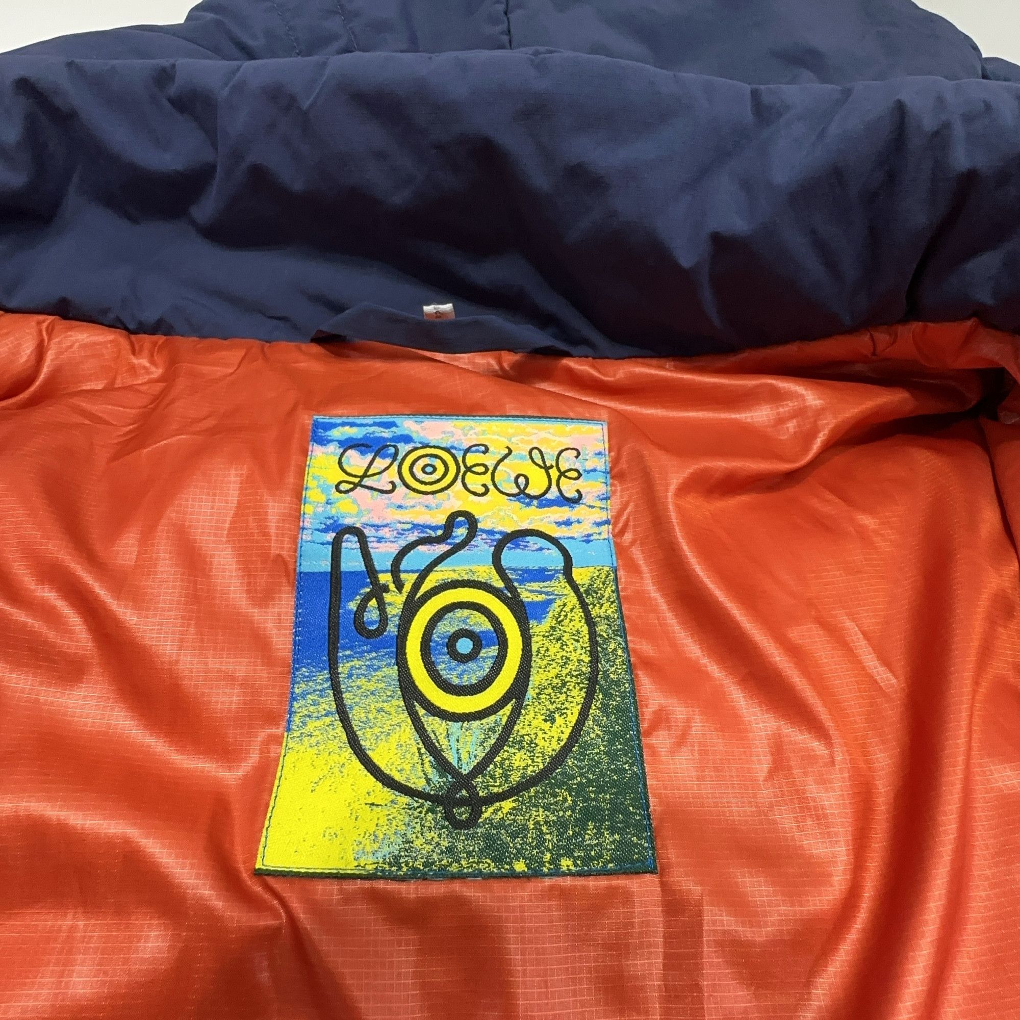 Loewe Loewe Navy Hooded Jacket Size S Size US S / EU 44-46 / 1 - 3 Thumbnail