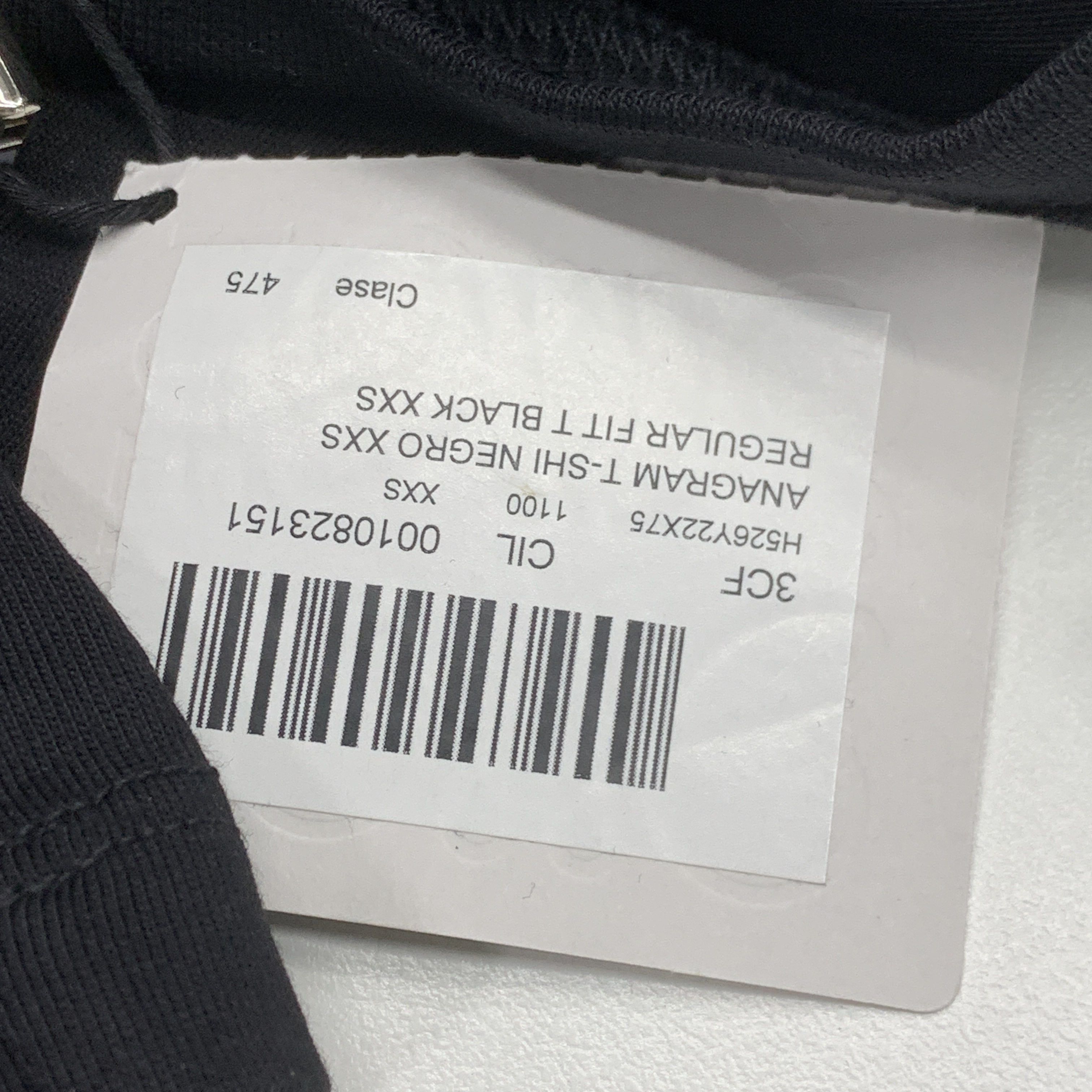 Loewe Loewe Anagram Embroidered T-Shirt Black XXS Size US XXS / EU 40 - 2 Thumbnail