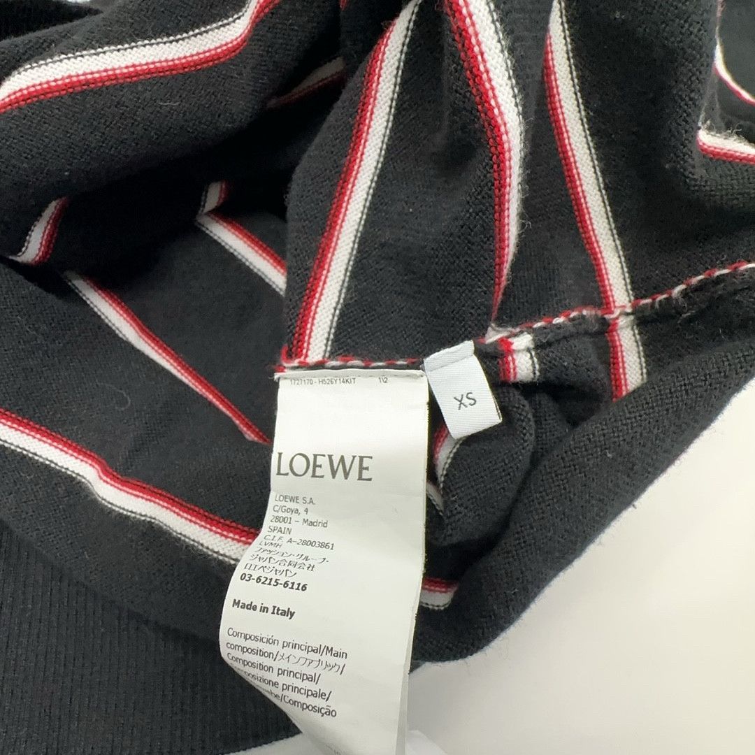 Loewe LOEWE Striped Cotton Polo Shirt Size XS Size US XS / EU 42 / 0 - 3 Thumbnail
