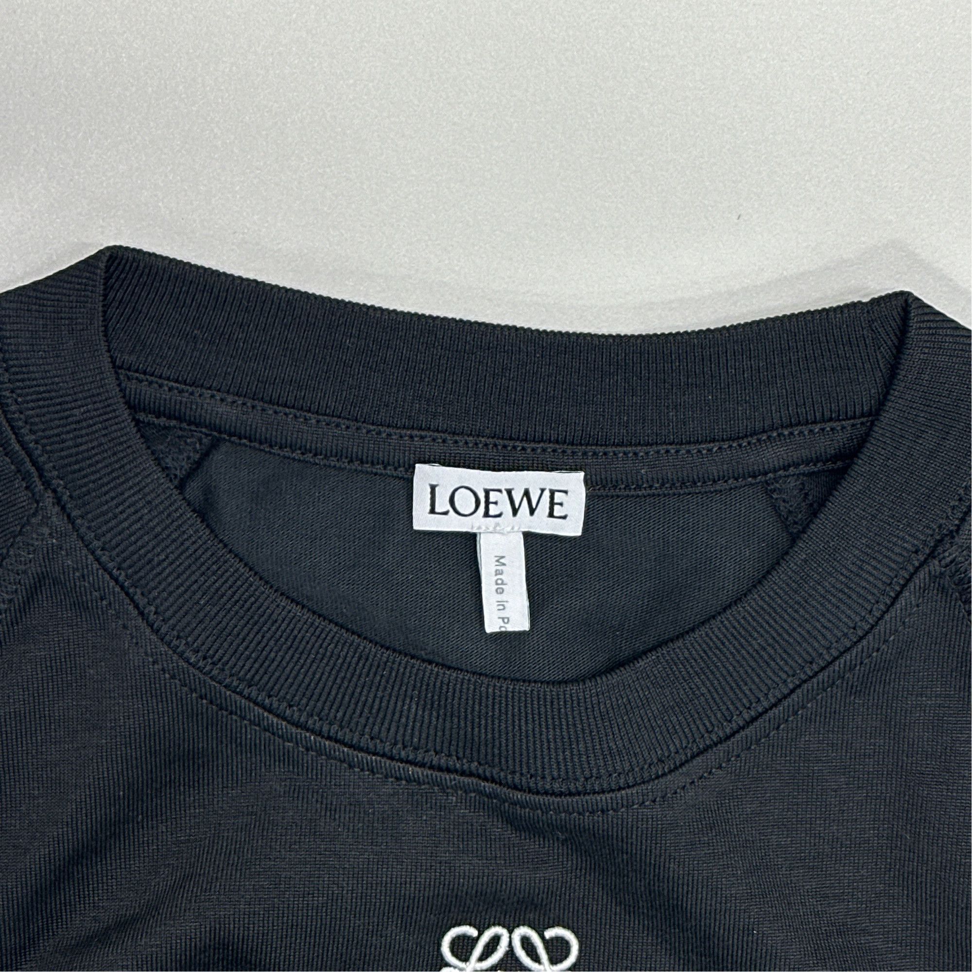 Loewe Loewe Logo Cotton Blend T-Shirt Size M Size M / US 6-8 / IT 42-44 - 4 Thumbnail