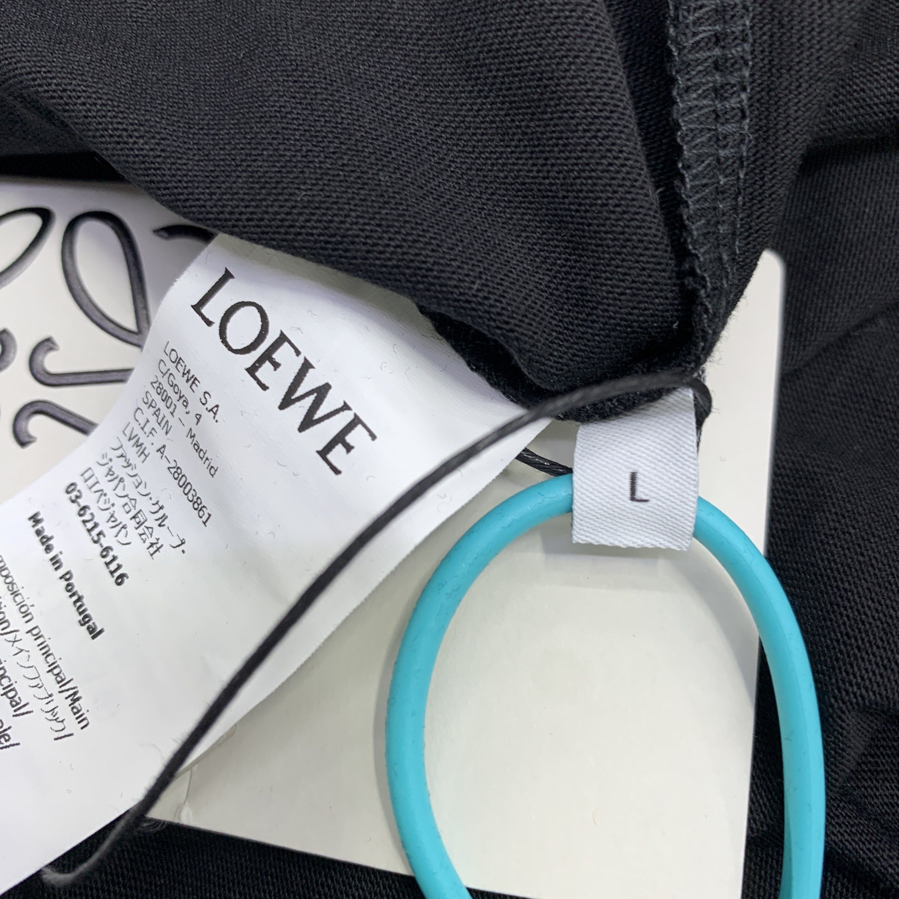 Loewe Loewe Logo Embroidered T-Shirt Size L Size US L / EU 52-54 / 3 - 2 Thumbnail