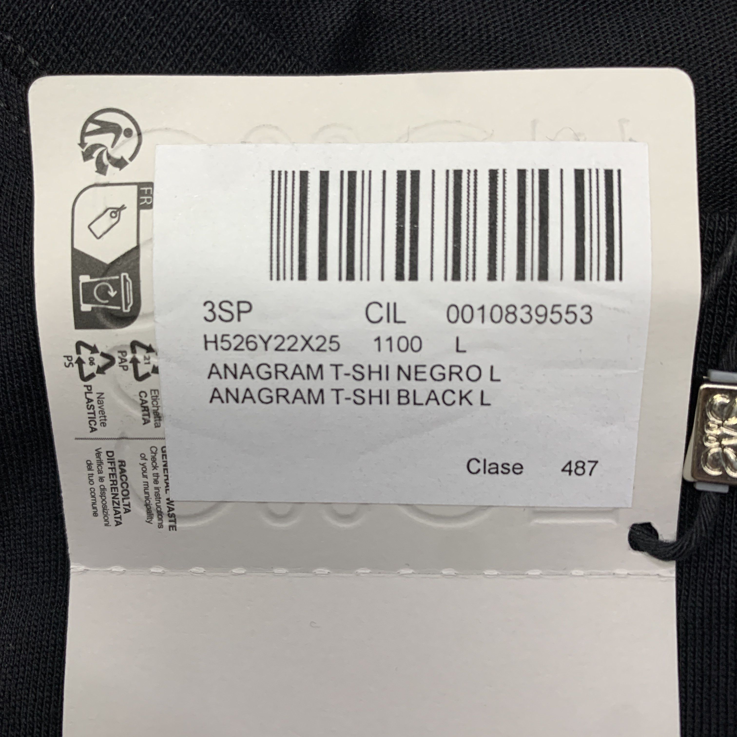 Loewe Loewe Anagram Logo T-Shirt Size L Size US L / EU 52-54 / 3 - 3 Thumbnail