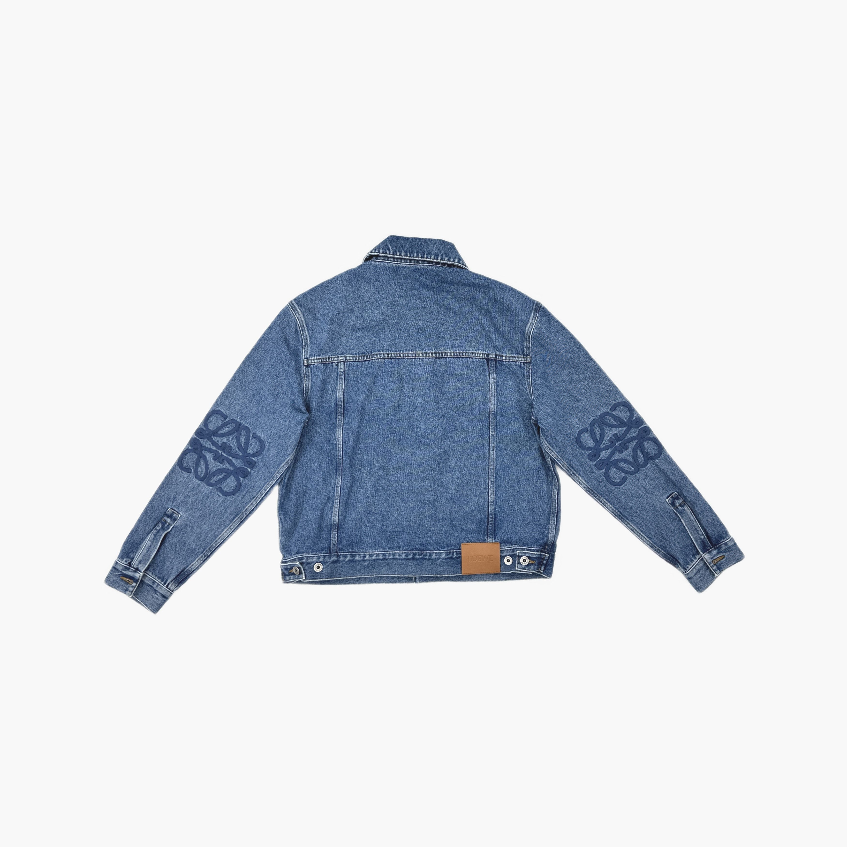 Loewe Loewe Anagram Embroidered Denim Jacket Size 50 Size US M / EU 48-50 / 2 - 2 Thumbnail