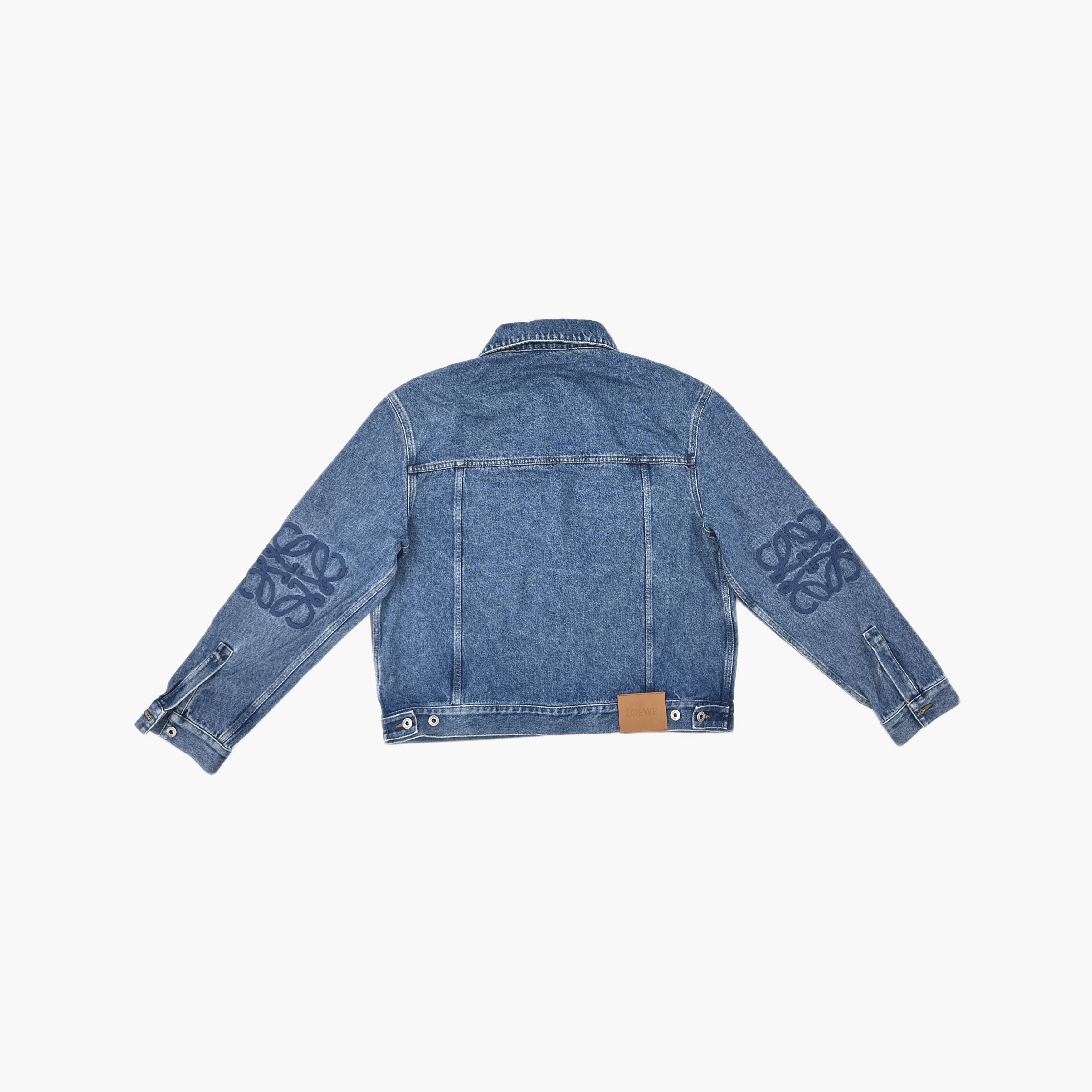 Loewe Loewe Anagram Embroidered Denim Jacket Size L Size US L / EU 52-54 / 3 - 2 Thumbnail