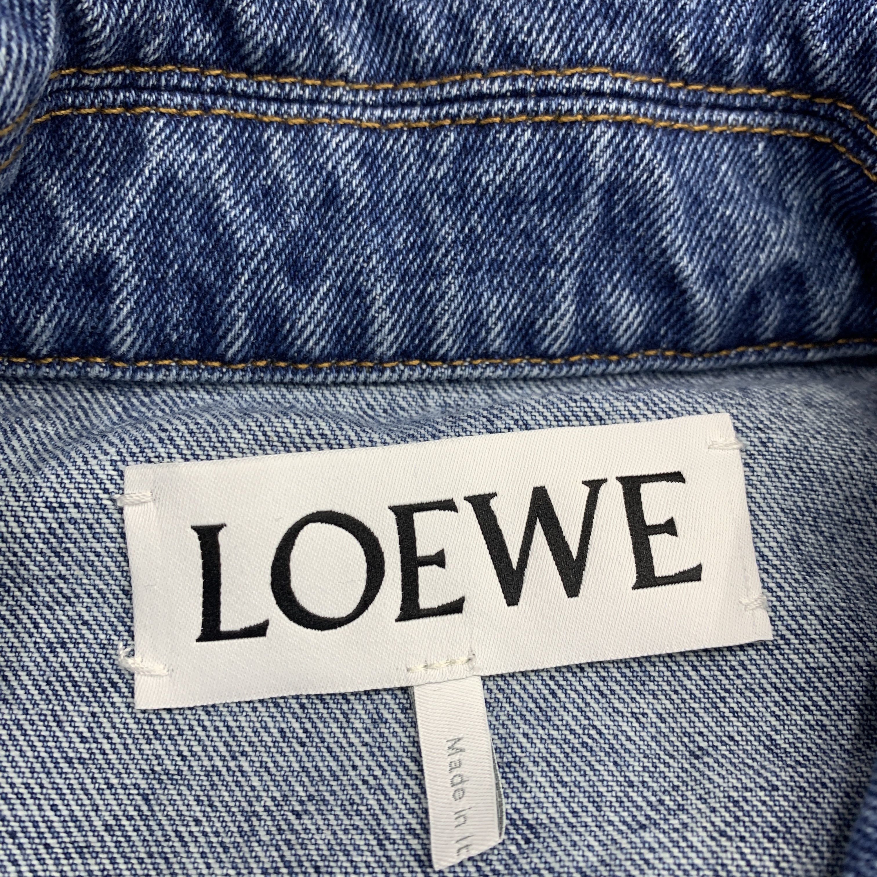 Loewe LOEWE Anagram Embroidery Denim Jacket Size 46 Size US S / EU 44-46 / 1 - 3 Thumbnail
