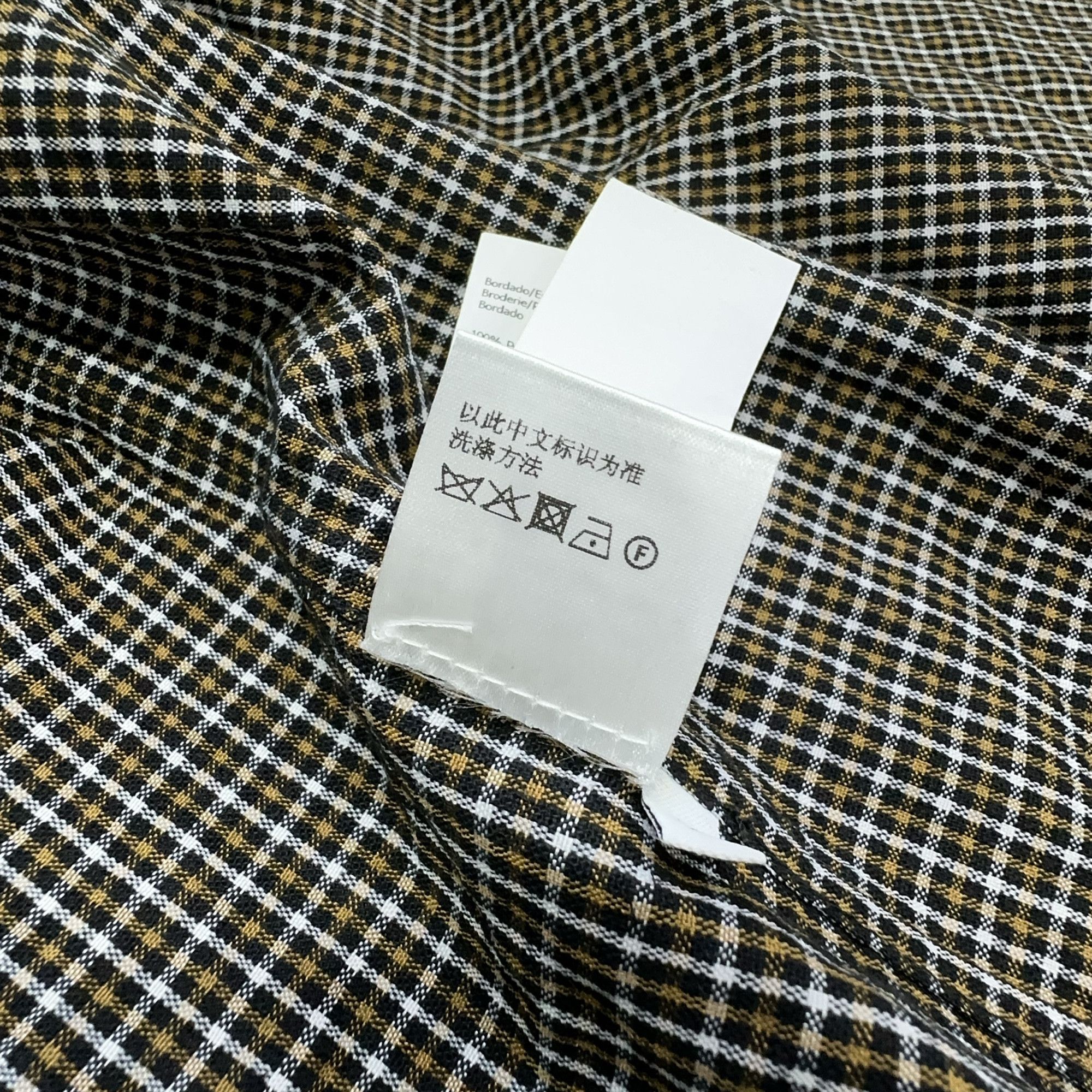 Loewe Loewe Paula's Ibiza Check Short Sleeve Shirt Size M Size US M / EU 48-50 / 2 - 8 Thumbnail