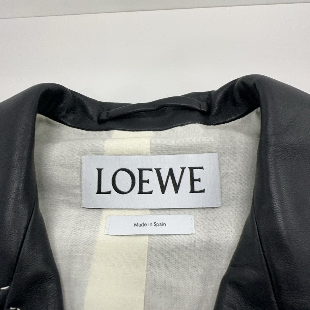 Loewe LOEWE Leather Biker Jacket Size 36 Size XS / US 0-2 / IT 36-38 - 3 Thumbnail