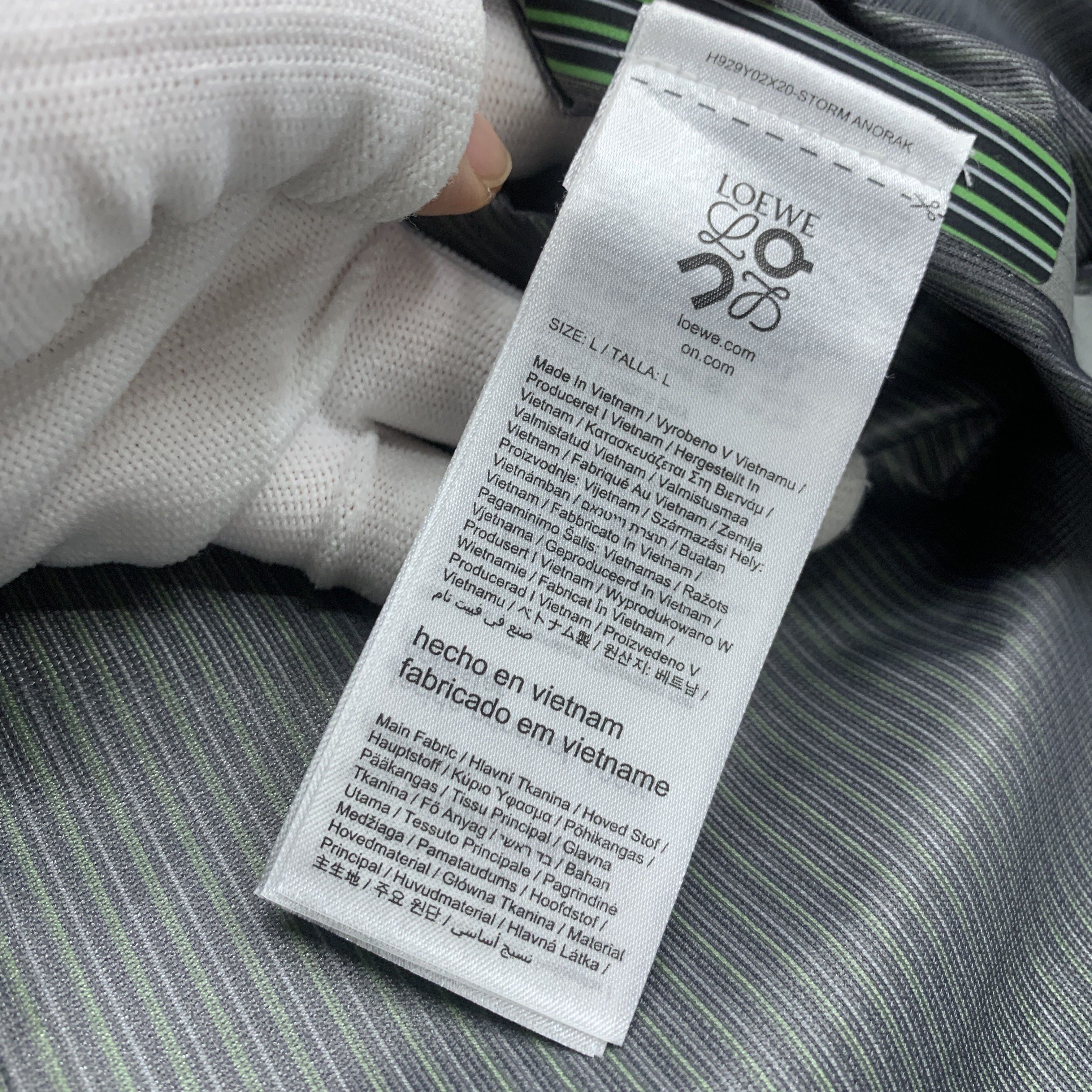 Loewe LOEWE x On Storm Anorak Jacket Size L Size US L / EU 52-54 / 3 - 5 Thumbnail