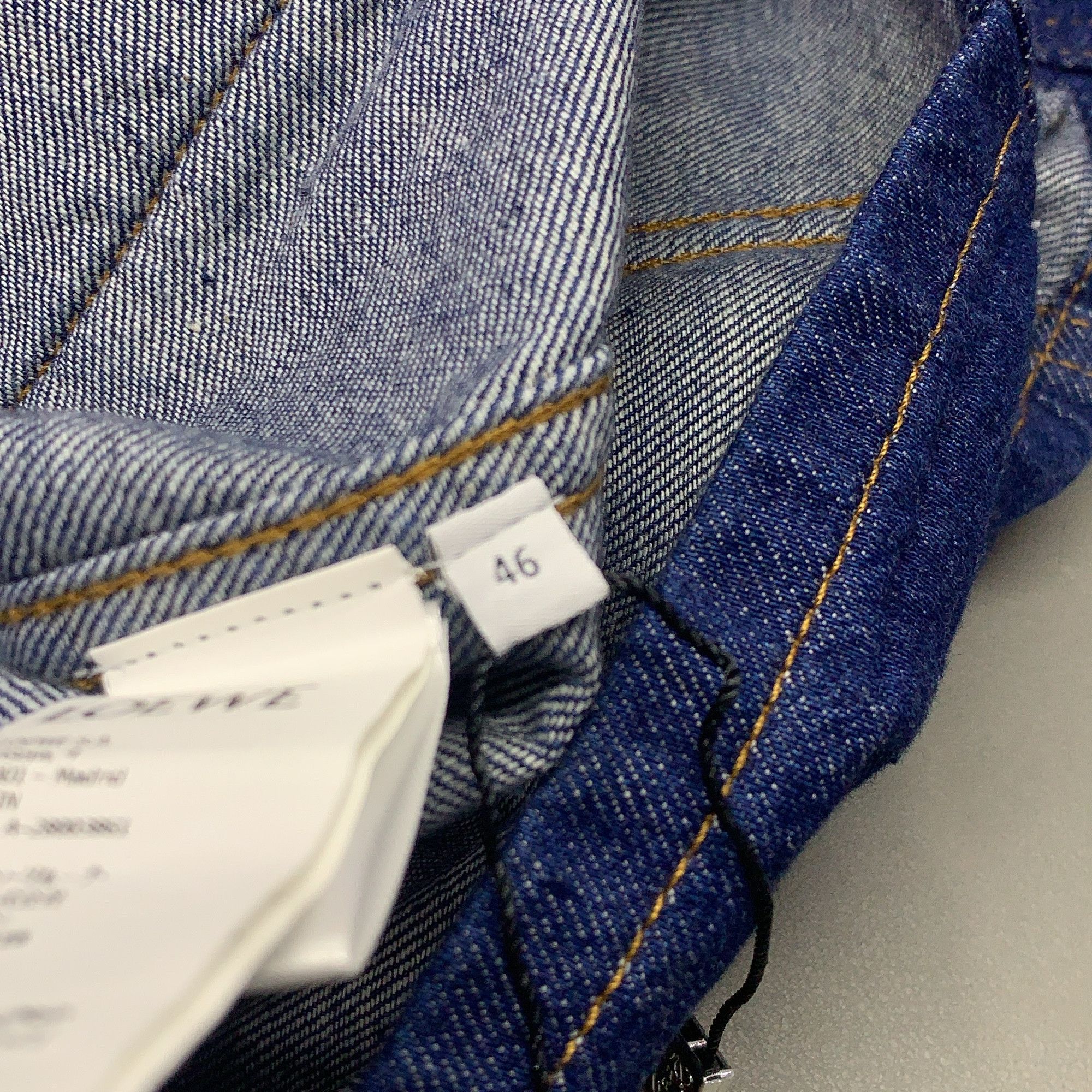 Loewe Loewe Anagram Leather Patch Denim Jacket Size S Size US S / EU 44-46 / 1 - 4 Thumbnail