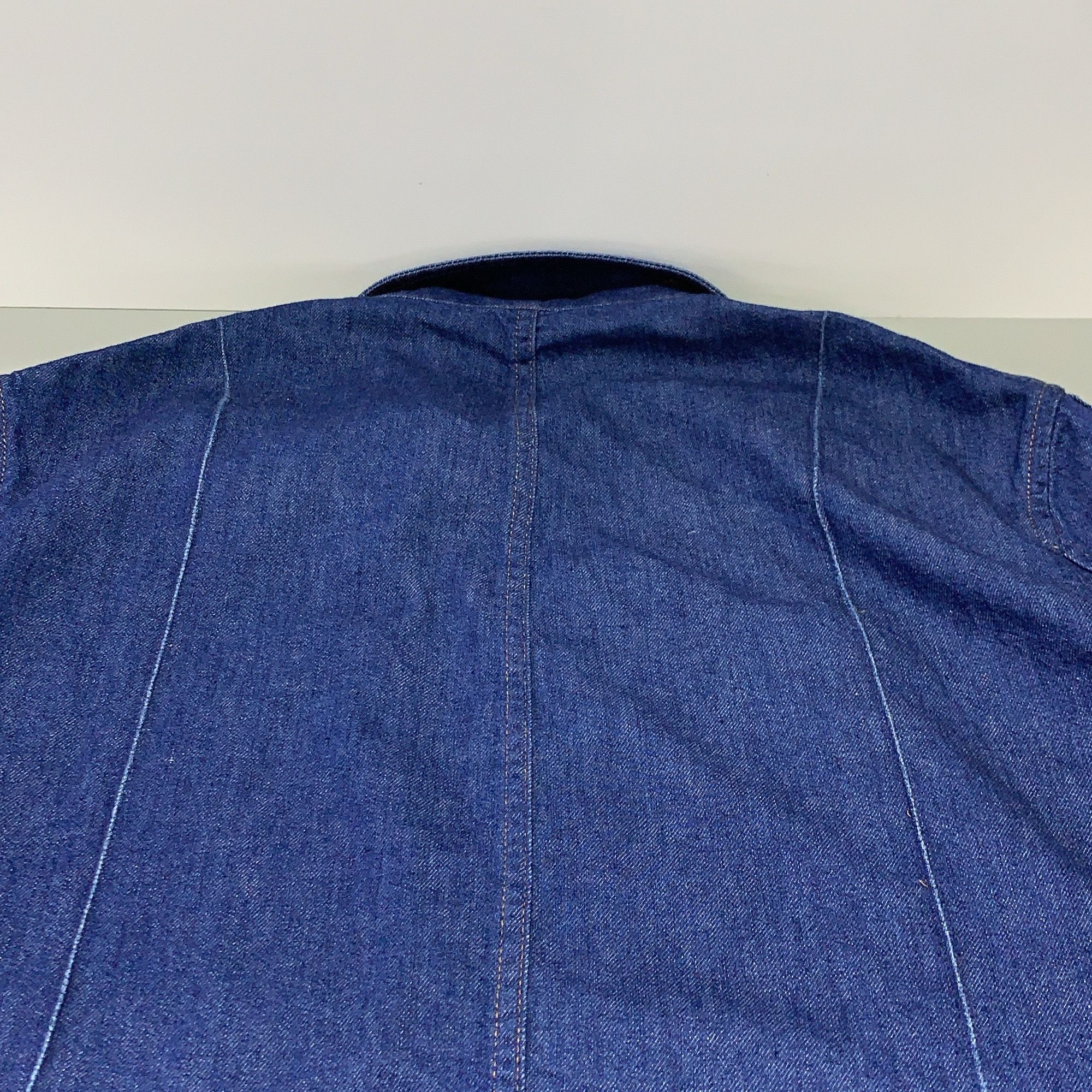 Loewe Loewe Anagram Leather Patch Denim Jacket Size S Size US S / EU 44-46 / 1 - 11 Thumbnail