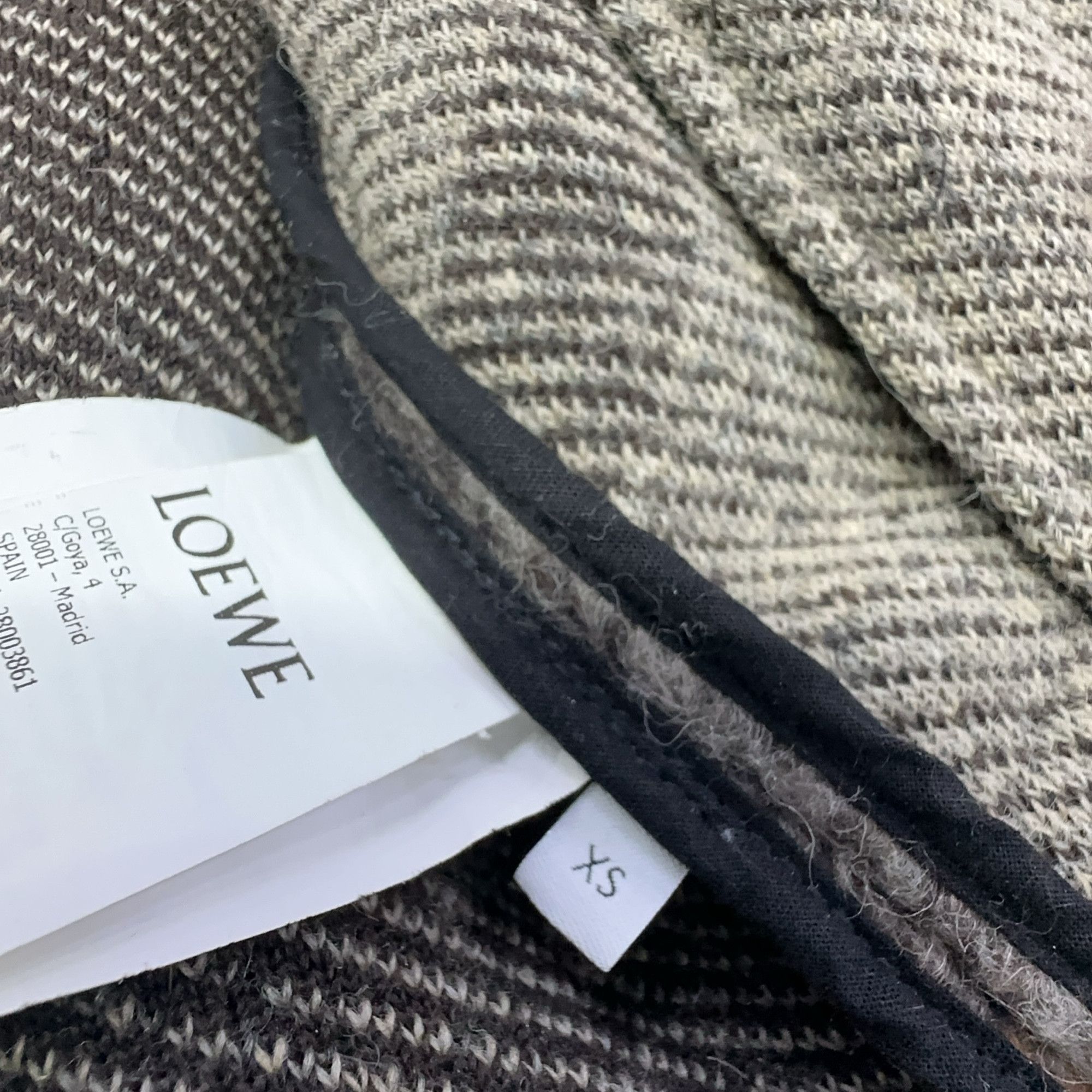 Loewe Loewe Anagram Hooded Fleece Jacket Size XS Size US XS / EU 42 / 0 - 4 Thumbnail