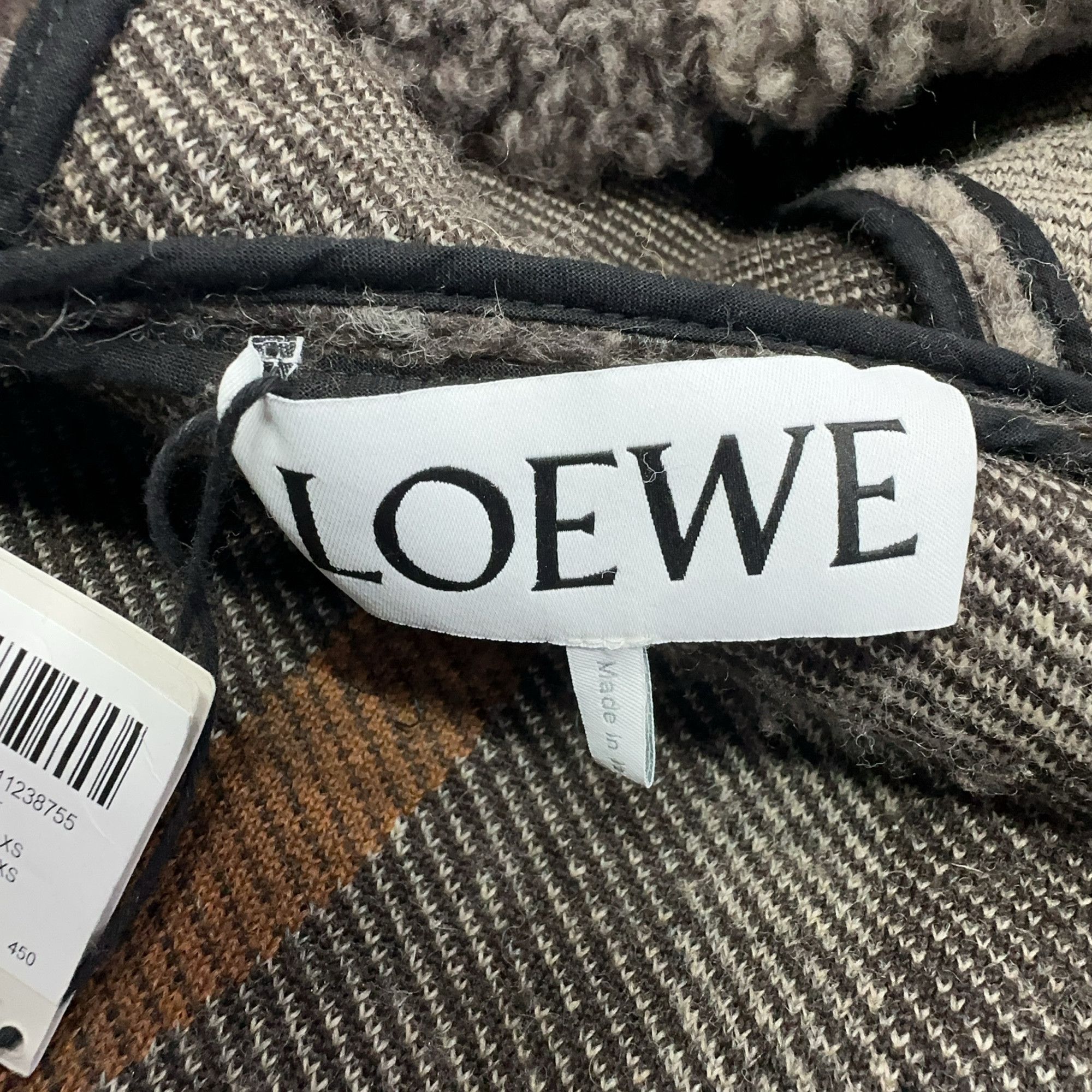 Loewe Loewe Anagram Hooded Fleece Jacket Size XS Size US XS / EU 42 / 0 - 5 Thumbnail