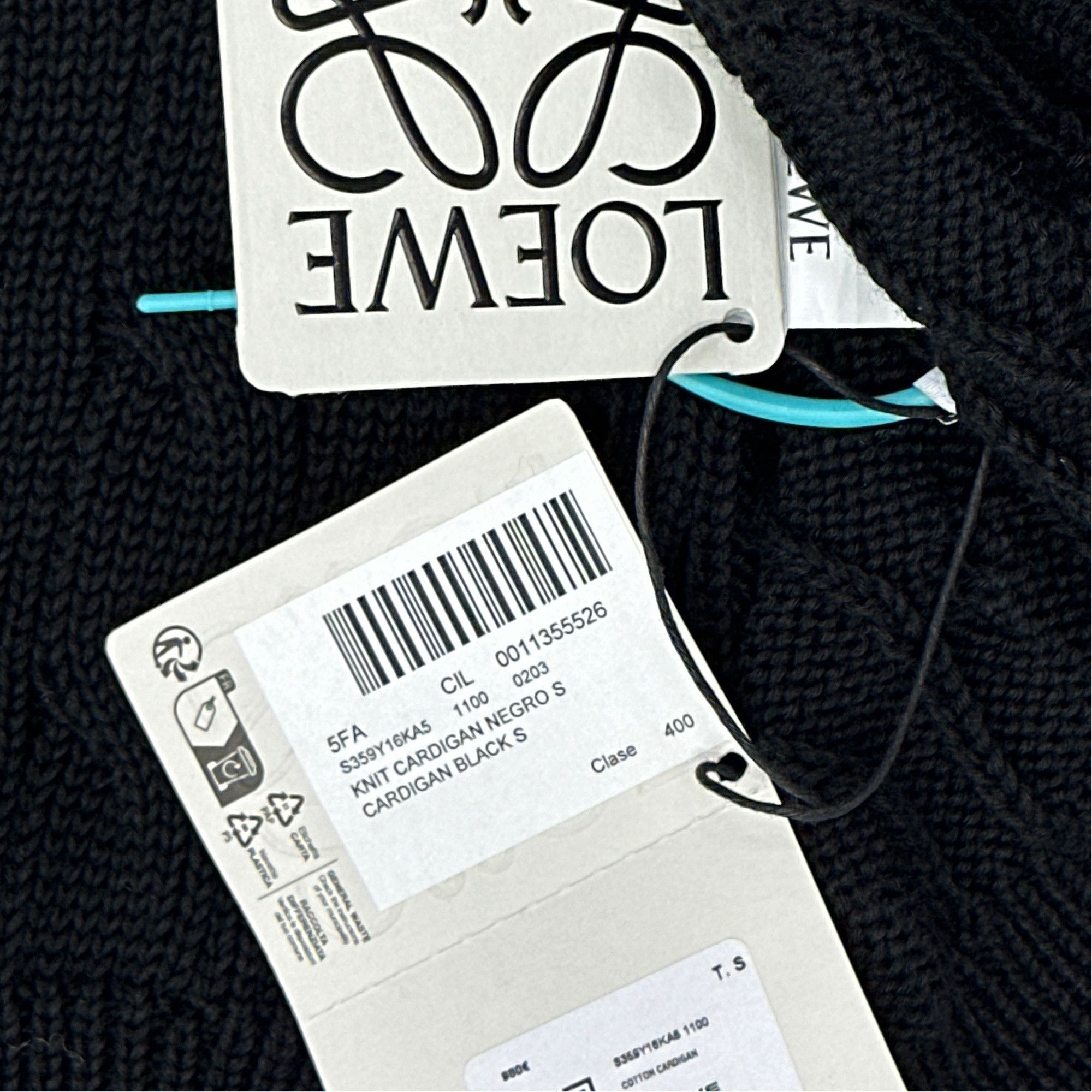 Loewe Loewe Anagram Cable Knit Cardigan Size S Size S / US 4 / IT 40 - 4 Thumbnail