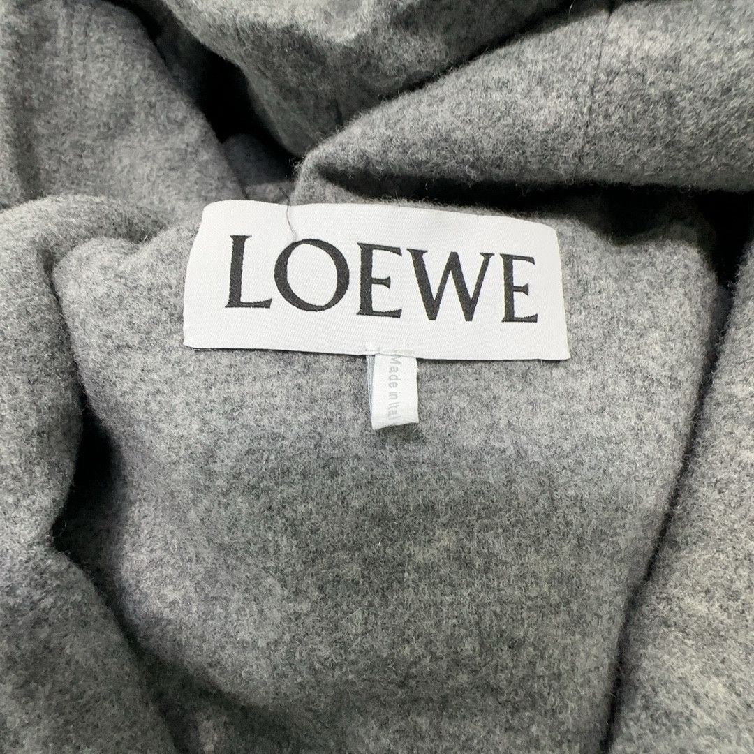 Loewe LOEWE Hooded Wool Jacket Size 48 Size US M / EU 48-50 / 2 - 3 Thumbnail