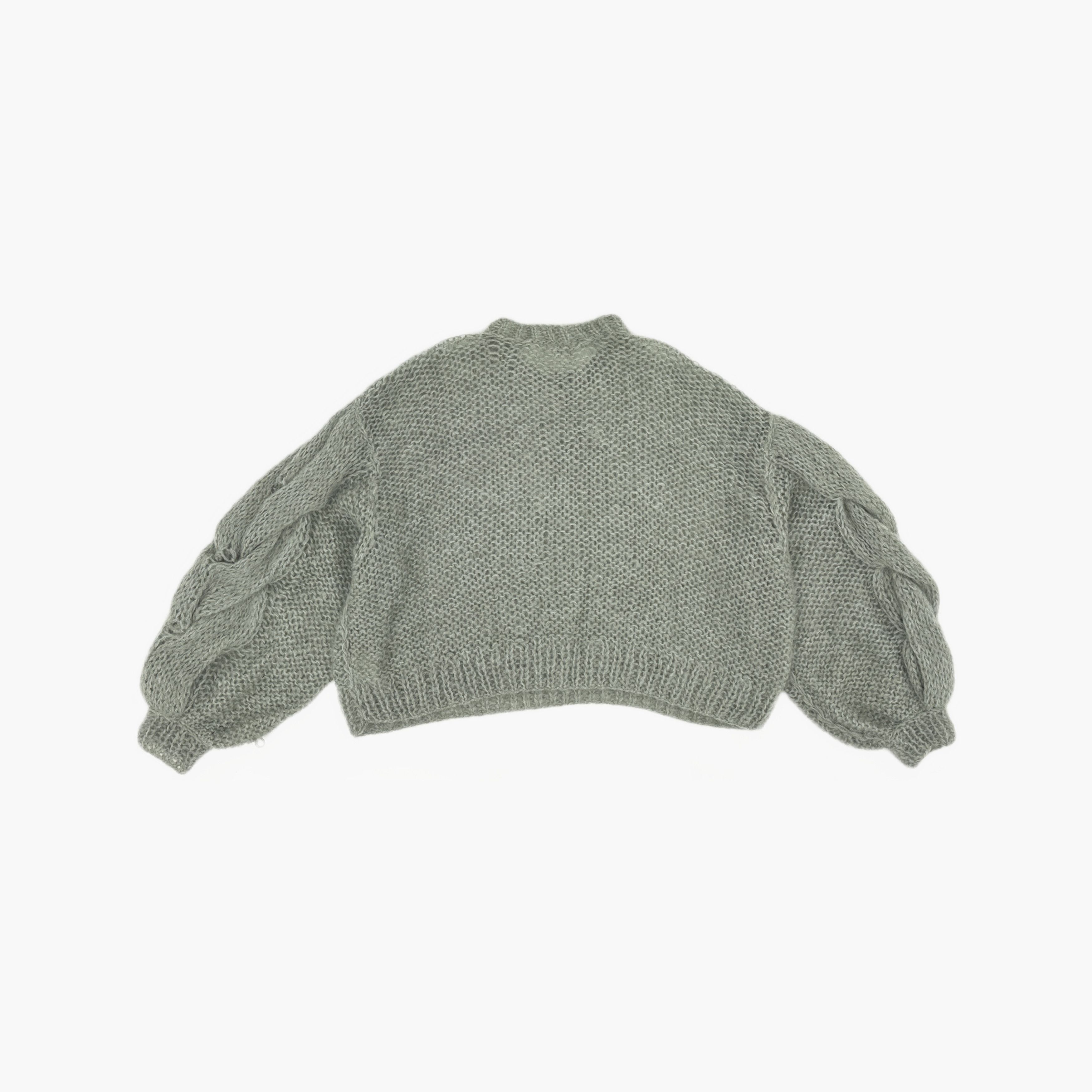 Loewe LOEWE Anagram Knit Sweater Green XS Size XS / US 0-2 / IT 36-38 - 2 Thumbnail