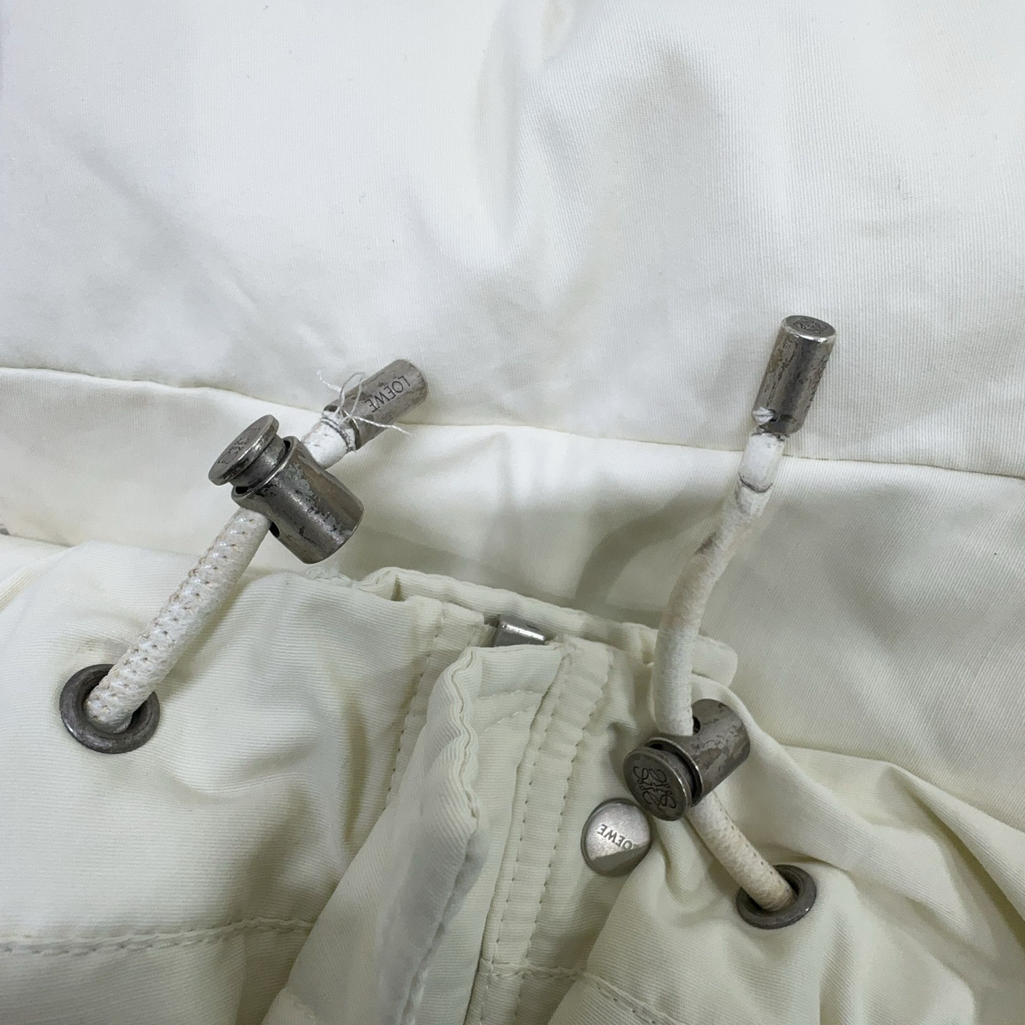 Loewe Loewe Sheepskin Collar Jacket White Size 36 Size XS / US 0-2 / IT 36-38 - 8 Thumbnail