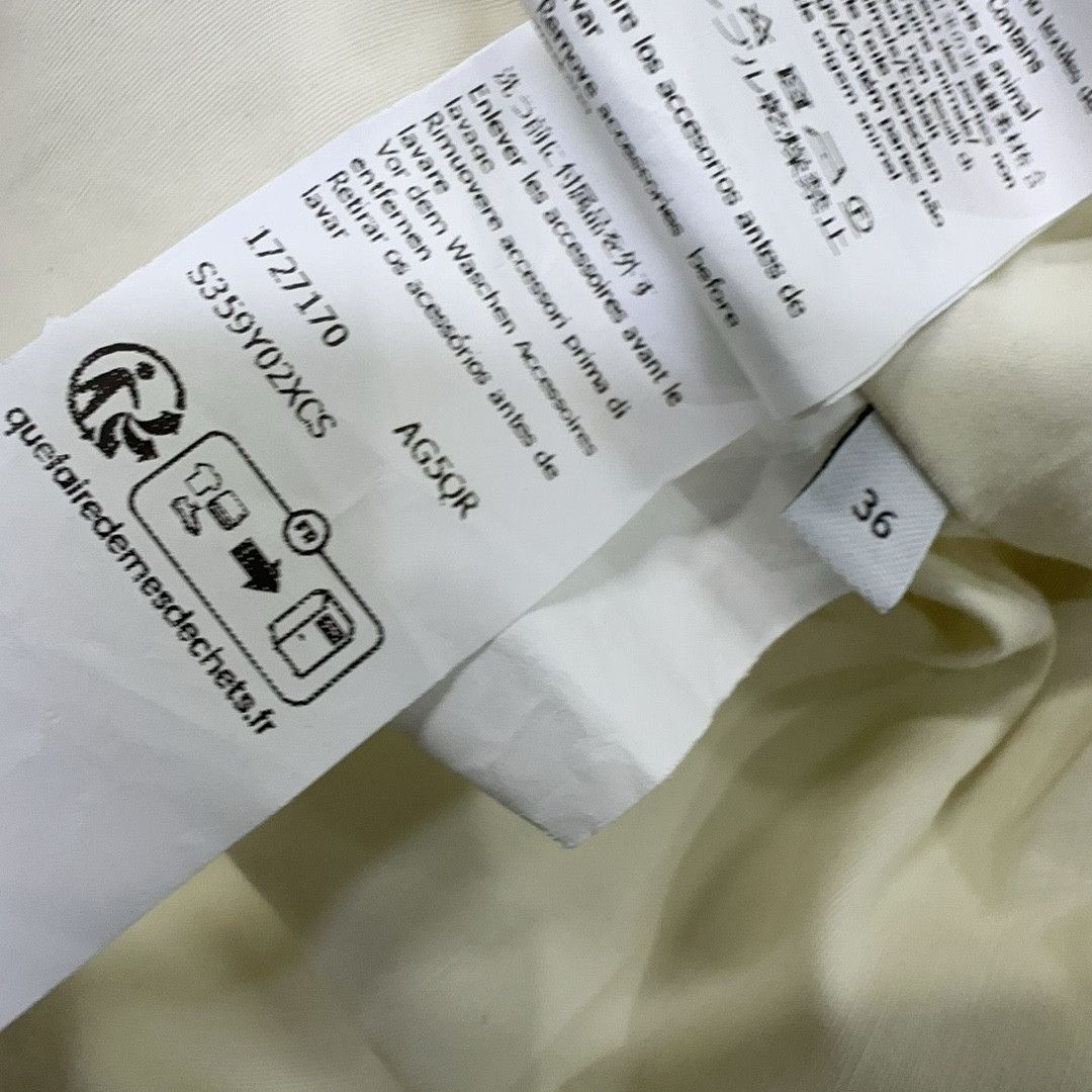 Loewe Loewe Sheepskin Collar Jacket White Size 36 Size XS / US 0-2 / IT 36-38 - 4 Thumbnail