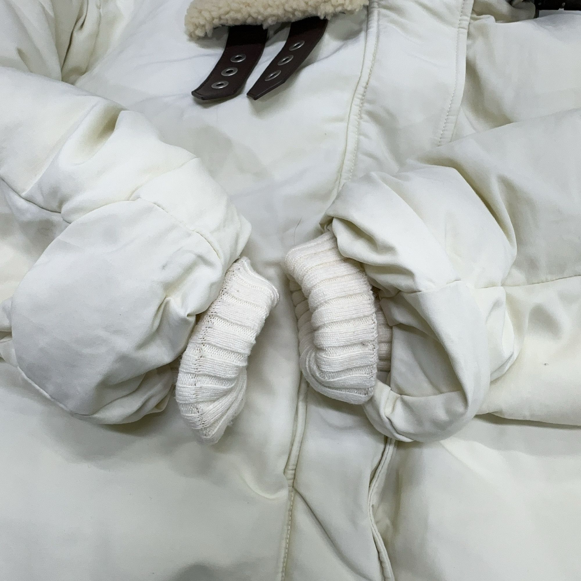 Loewe Loewe Sheepskin Collar Jacket White Size 36 Size XS / US 0-2 / IT 36-38 - 7 Thumbnail