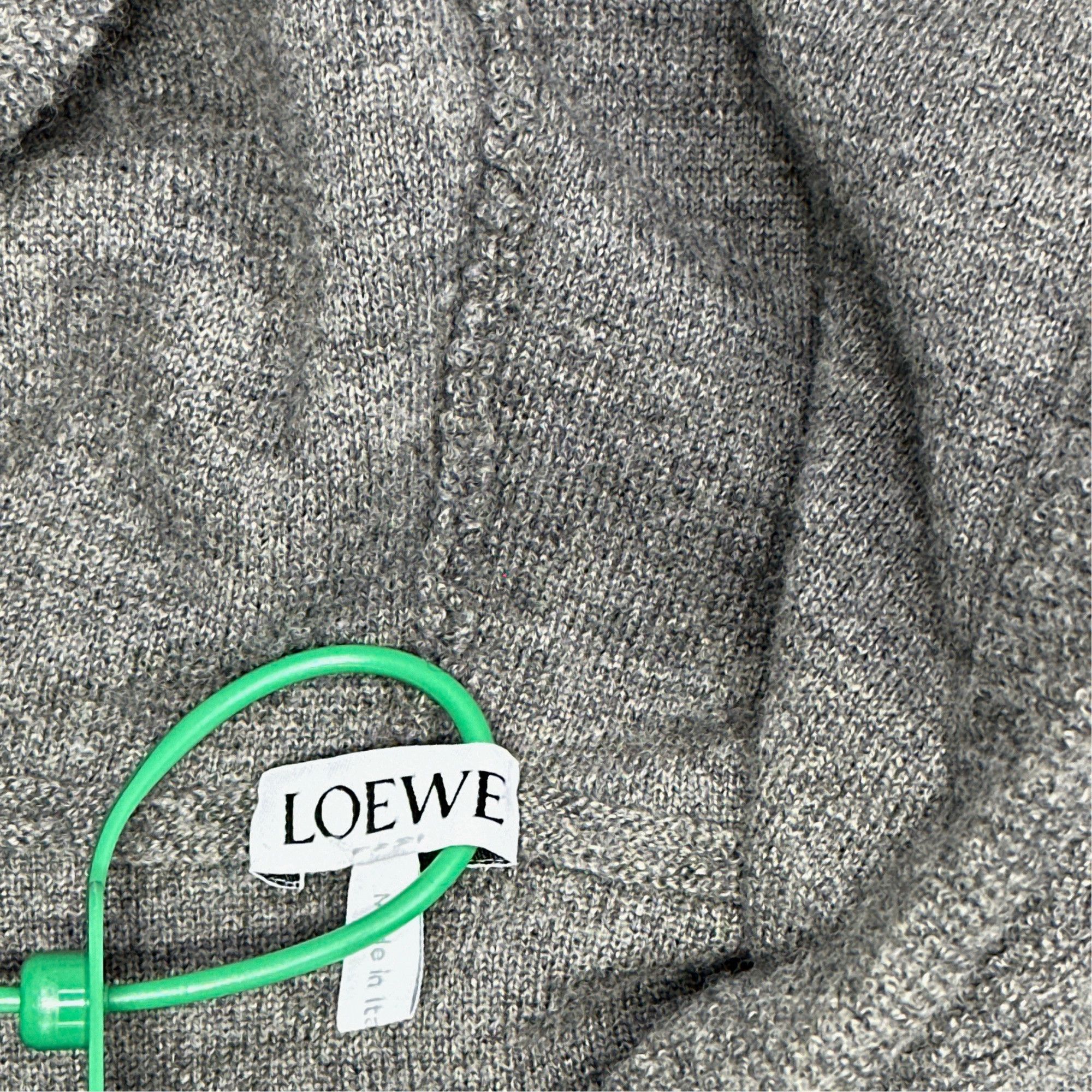 Loewe LOEWE Anagram Wool Hoodie Size M Size US M / EU 48-50 / 2 - 2 Thumbnail