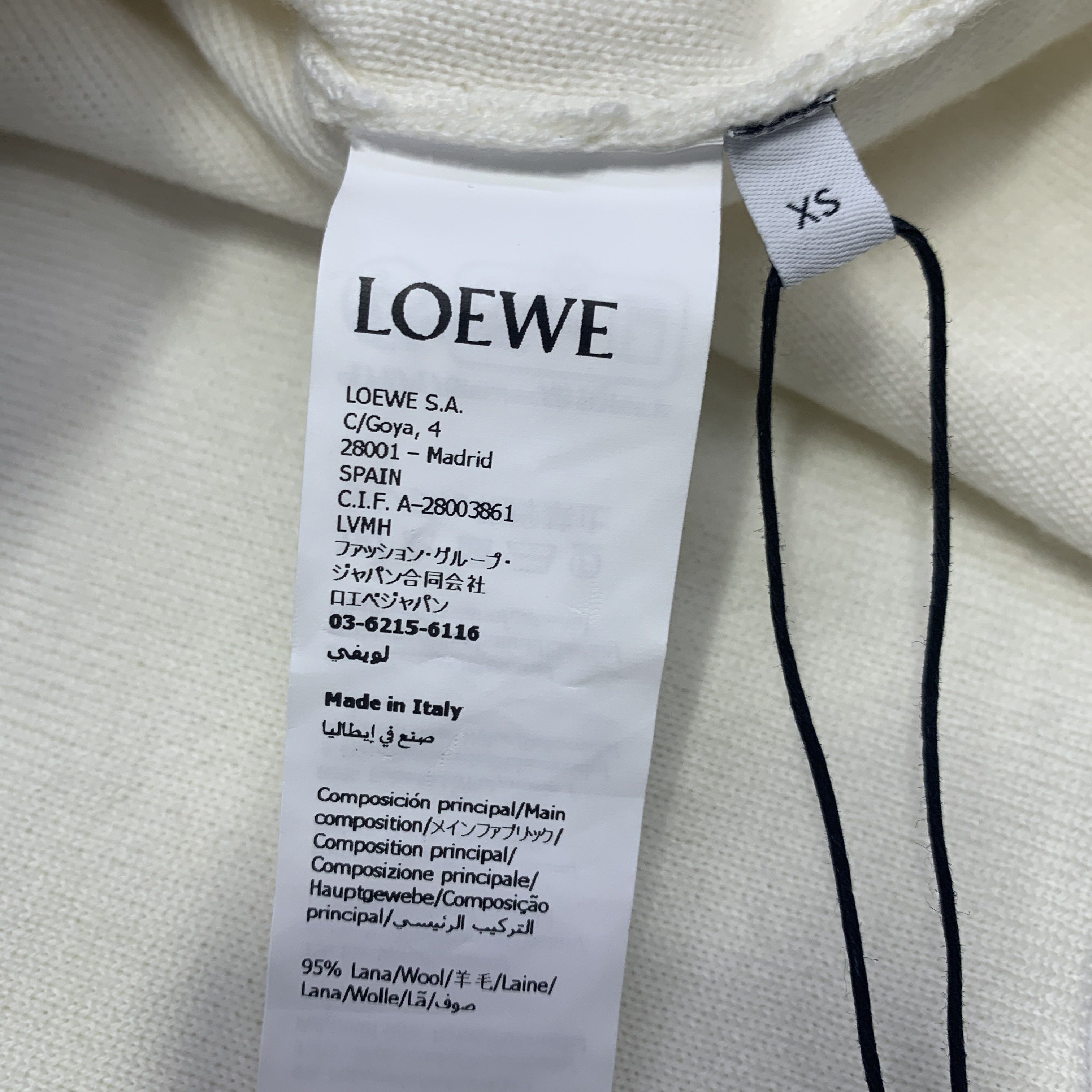 Loewe Loewe Anagram Zip Hoodie Size XS Size XS / US 0-2 / IT 36-38 - 2 Thumbnail