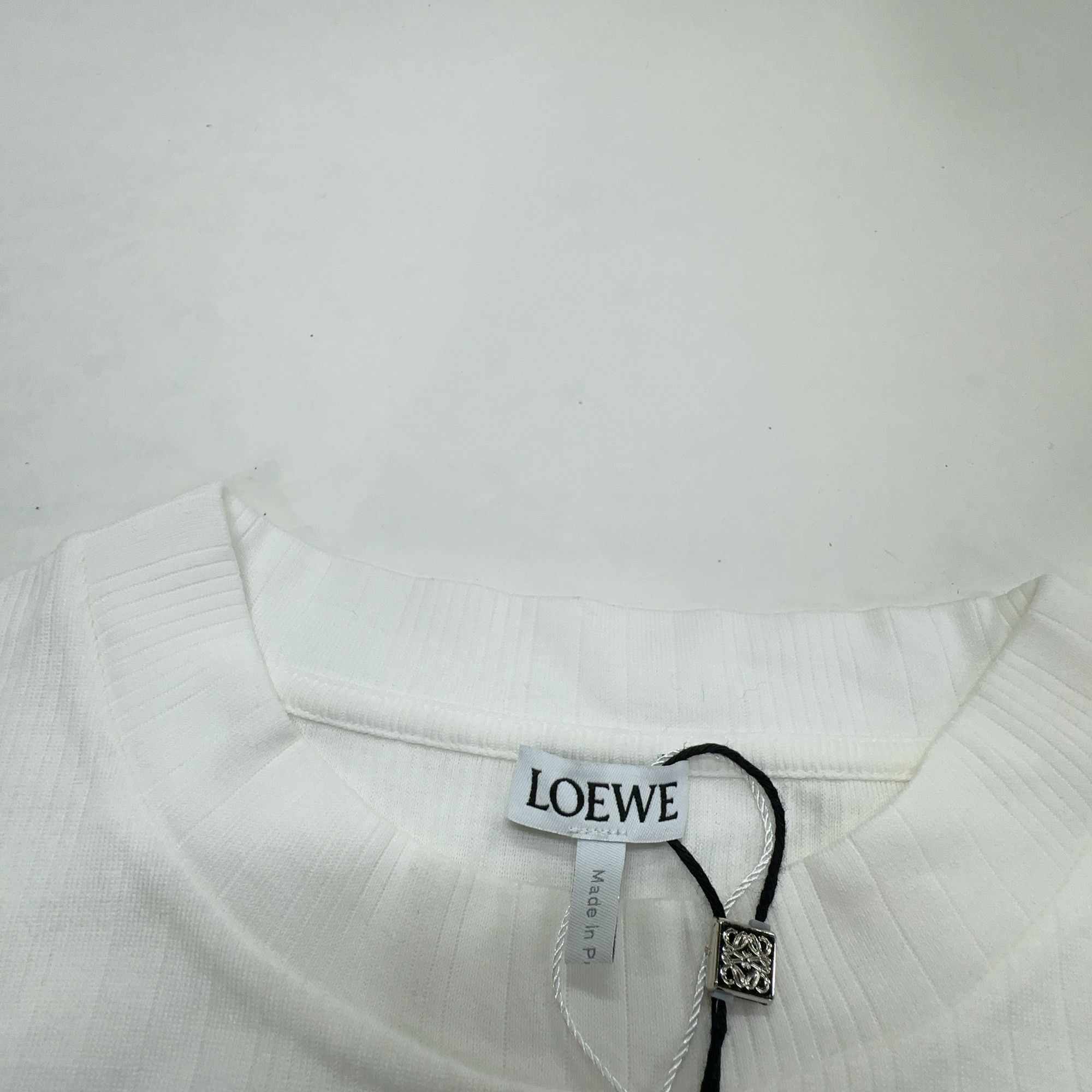 Loewe Loewe Anagram Ribbed Crop Top Size S Size S / US 4 / IT 40 - 5 Thumbnail