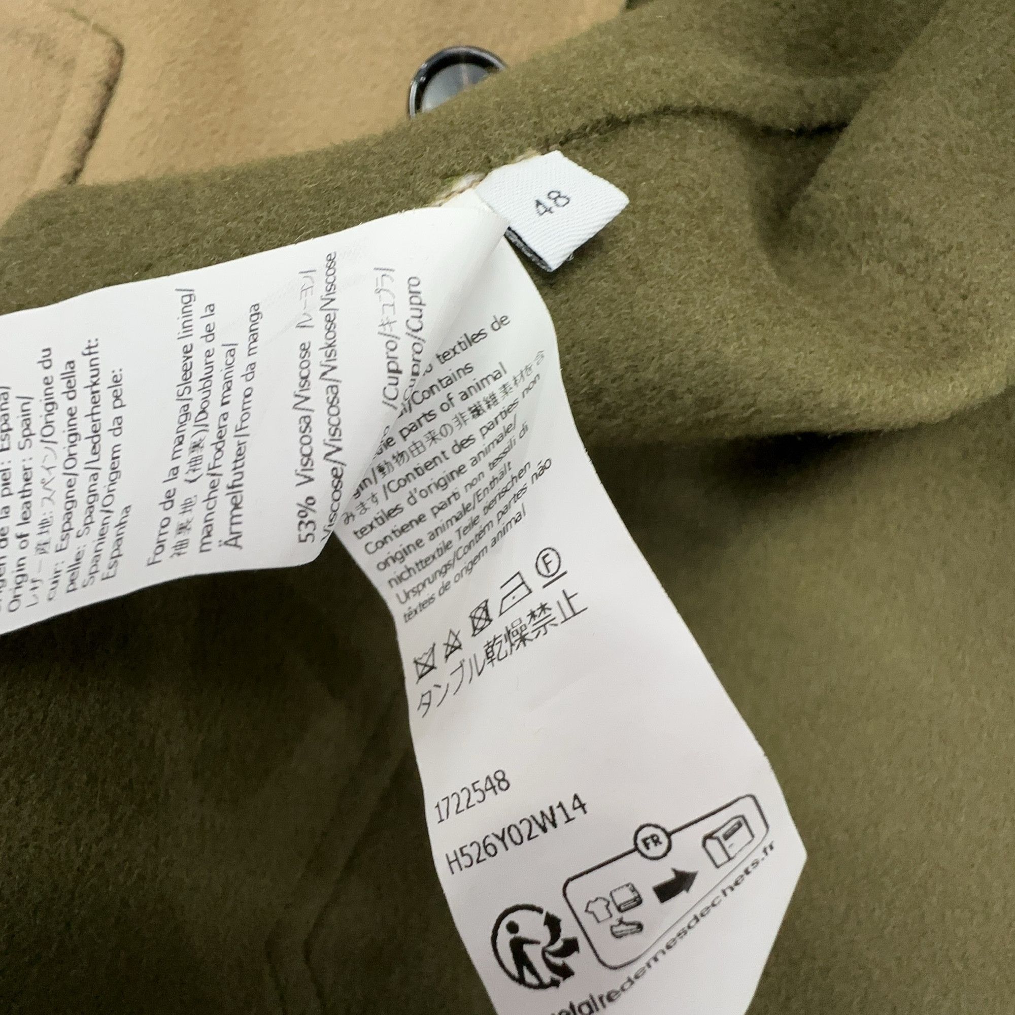 Loewe Loewe Wool Blend Workwear Jacket Size M Size US M / EU 48-50 / 2 - 3 Thumbnail