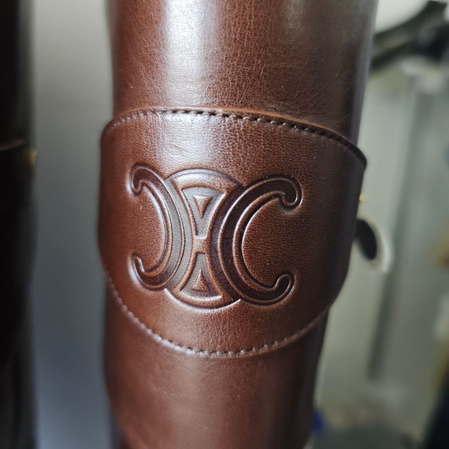 Celine Celine TRIOMPHE WILTERN Knee-High Boots Size US 7.5 / IT 37.5 - 7 Thumbnail