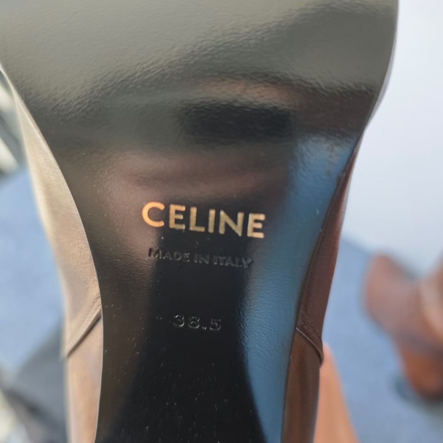 Celine Celine TRIOMPHE WILTERN Knee-High Boots Size US 7.5 / IT 37.5 - 5 Thumbnail