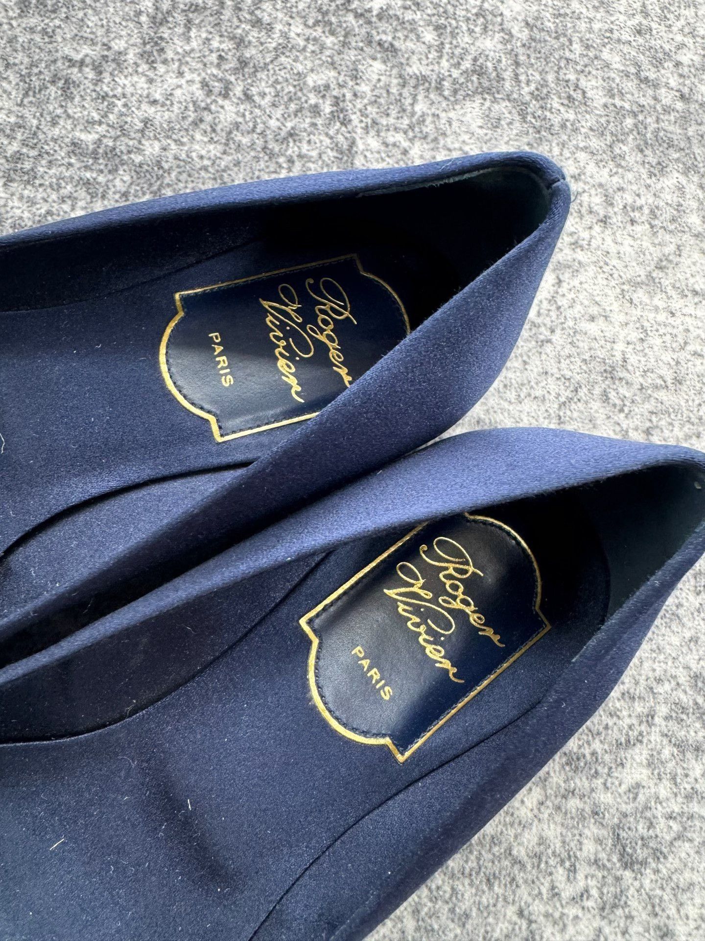 Roger Vivier Roger Vivier Square Diamond Flat Shoes Size US 4 / IT 34 - 7 Thumbnail