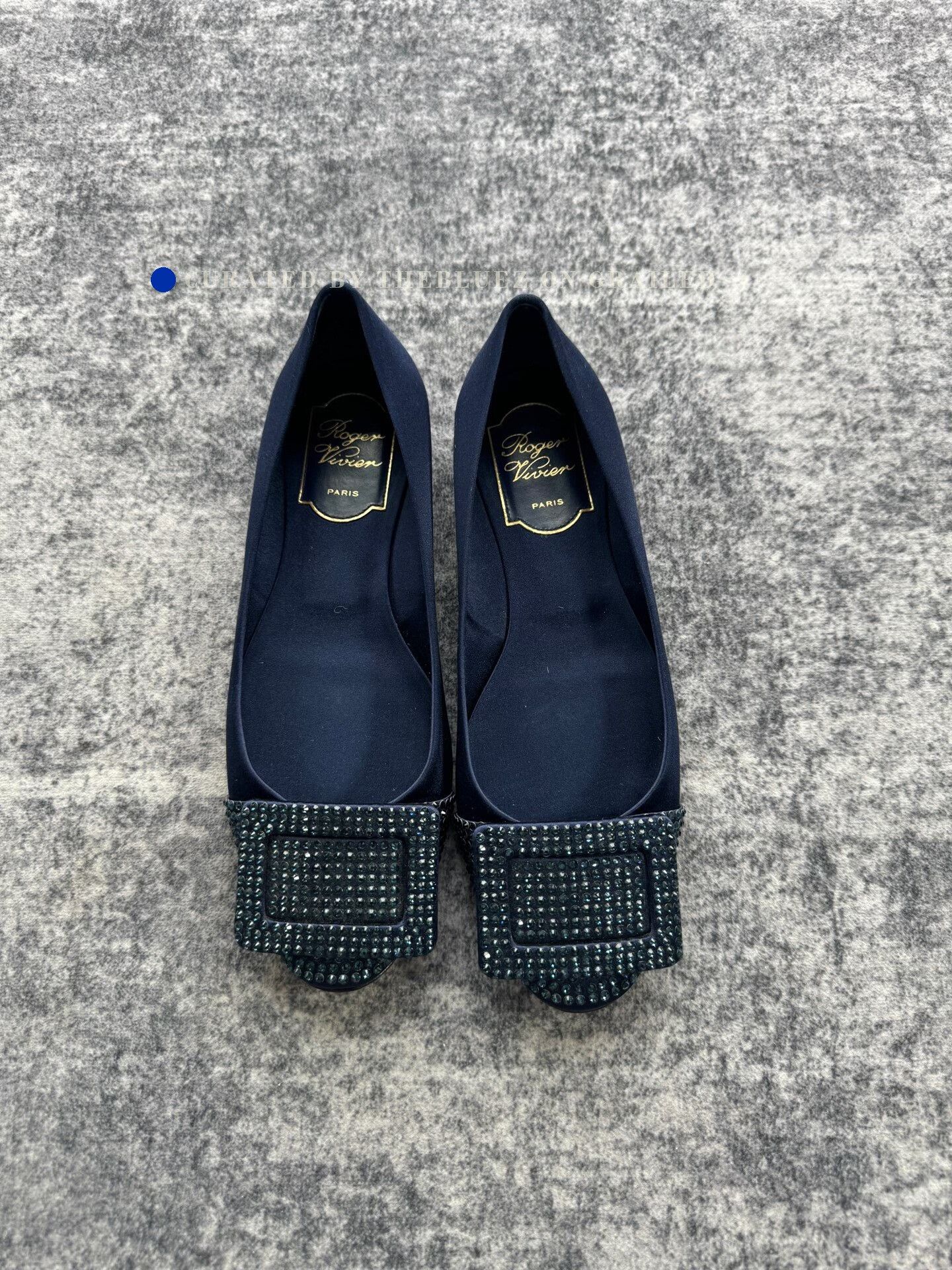 Roger Vivier Roger Vivier Square Diamond Flat Shoes Size US 4 / IT 34 - 2 Thumbnail