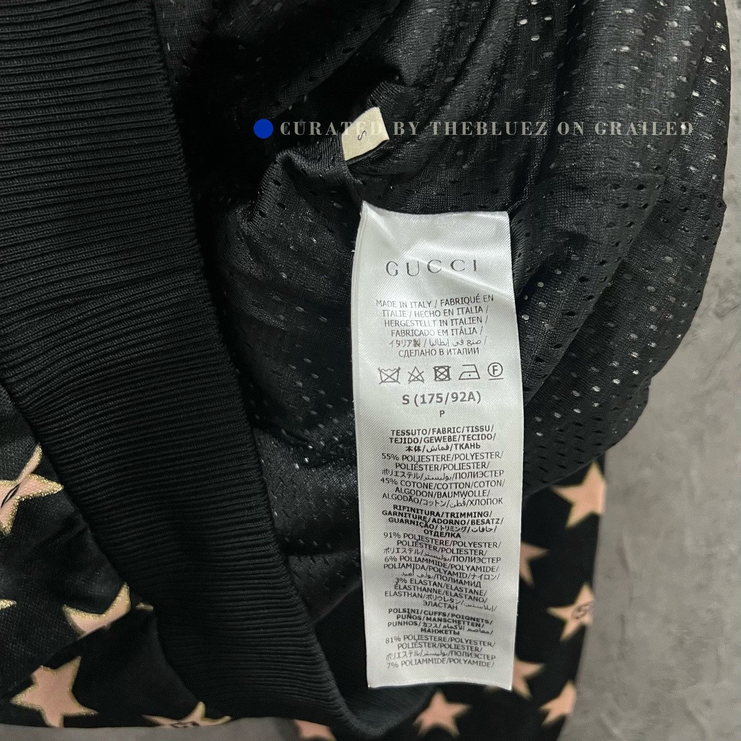 Gucci Gucci Half-Zip Star Print Hoodie Size S / US 4 / IT 40 - 4 Thumbnail