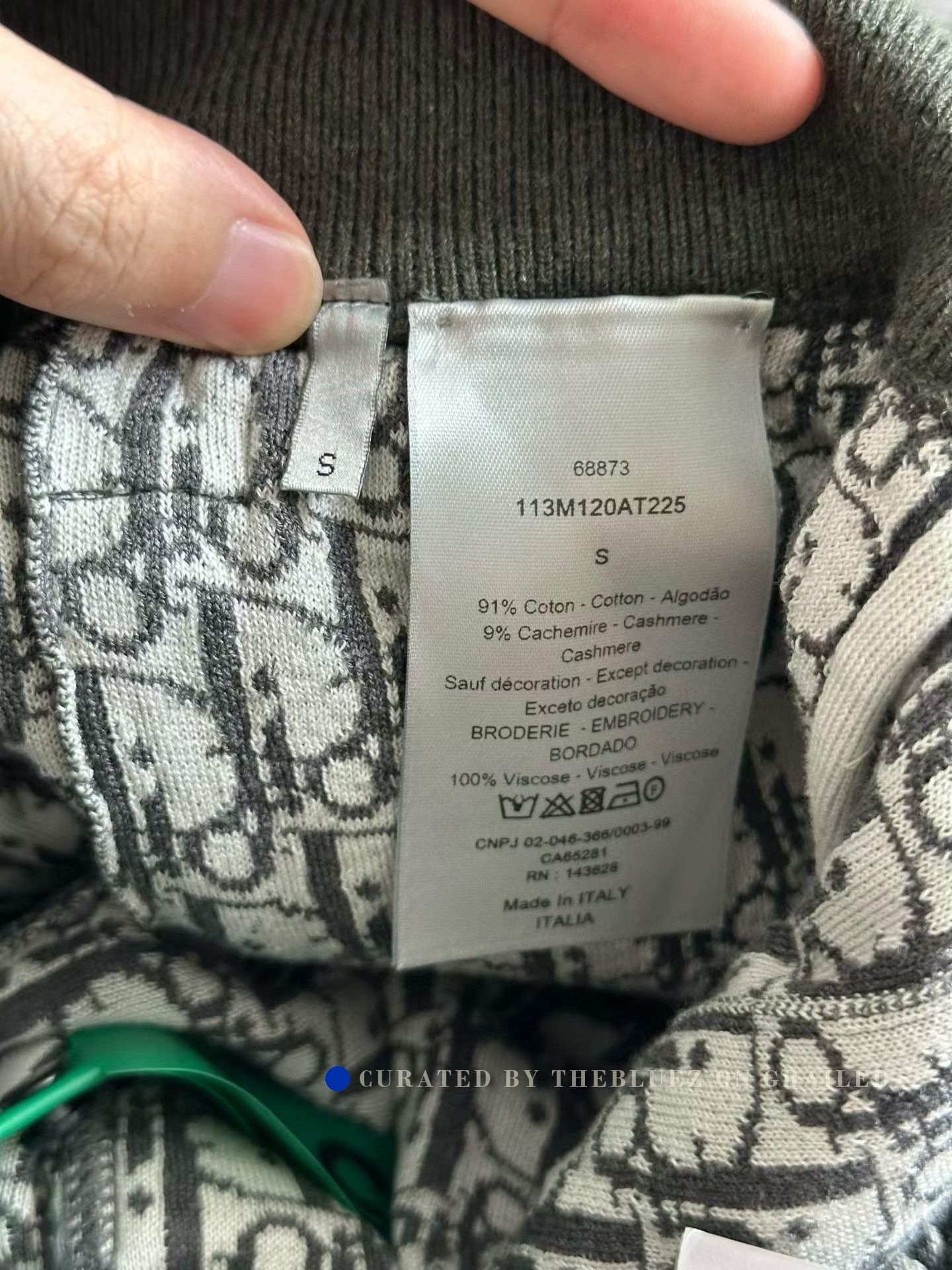 Dior Dior Olive Green Cashmere Sweatpants Size 36" / US 14 / IT 50 - 5 Thumbnail