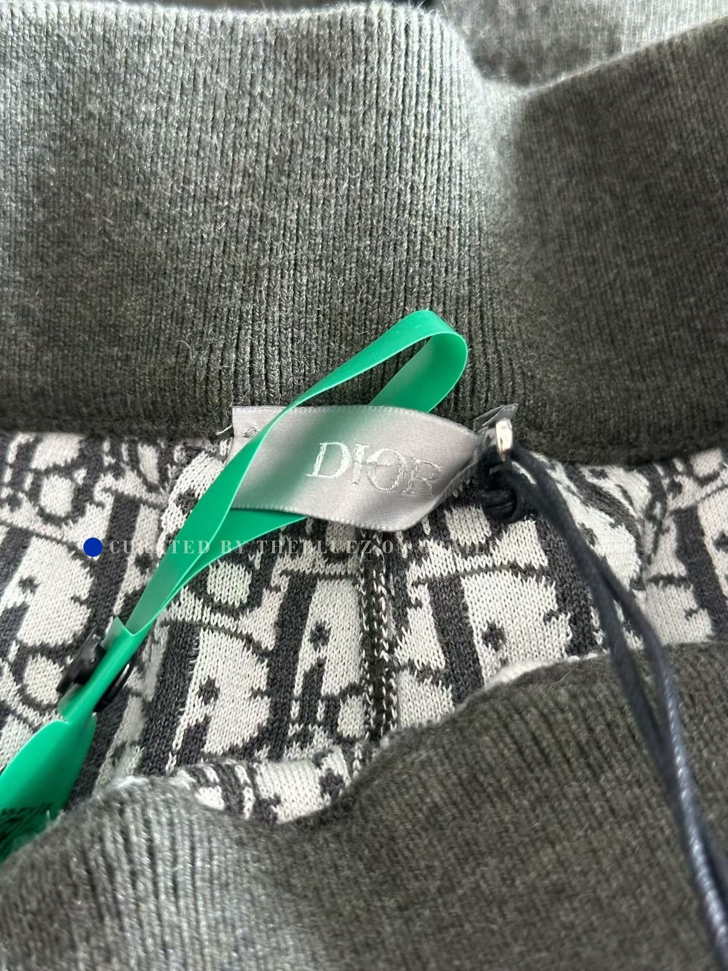Dior Dior Olive Green Cashmere Sweatpants Size 36" / US 14 / IT 50 - 3 Thumbnail