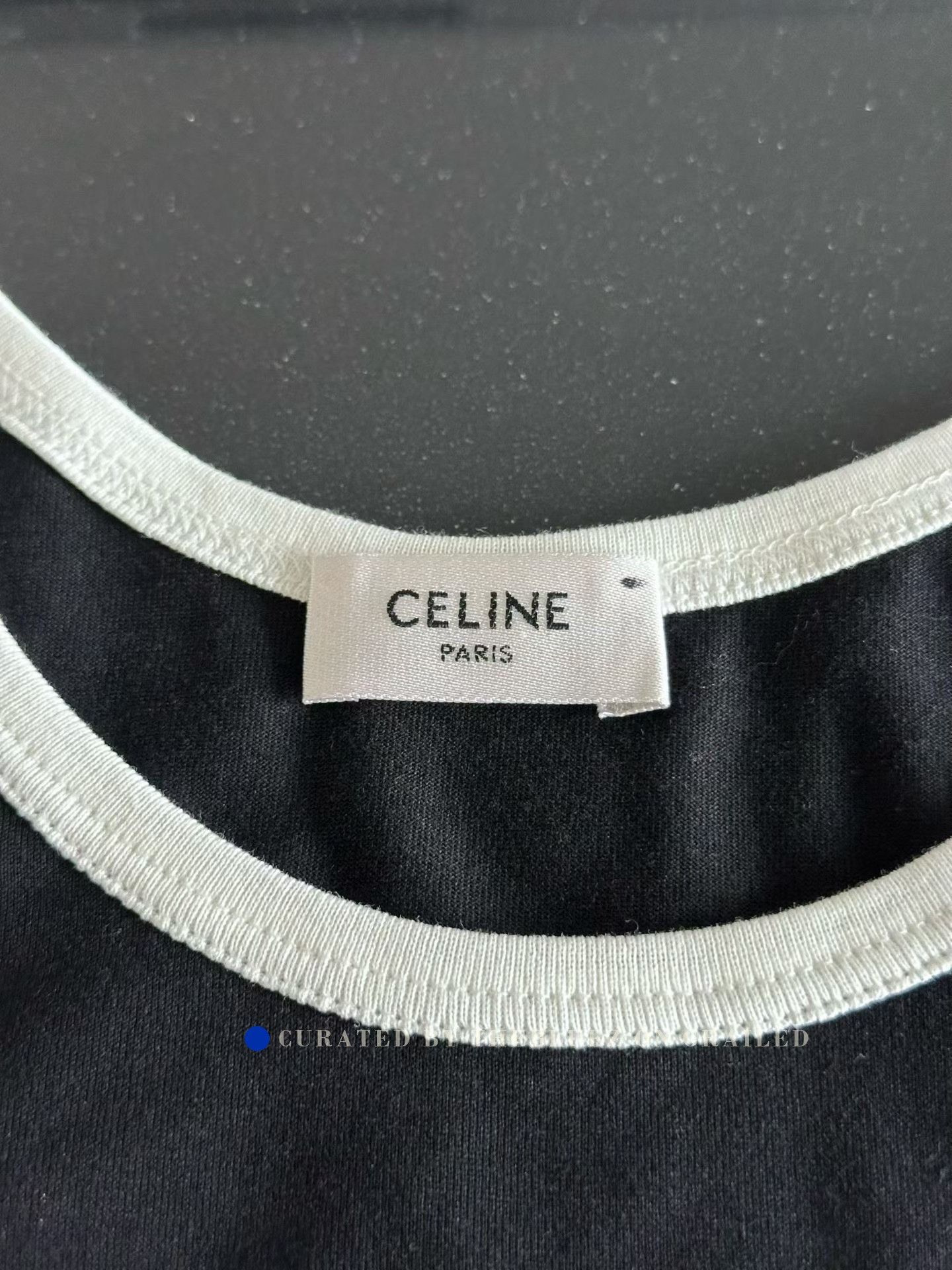 Celine Celine Black White Triomphe Vest Size S / US 4 / IT 40 - 3 Thumbnail